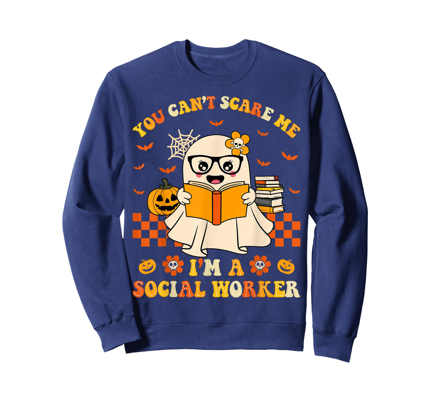 You Can't Scare Me I'm a School Social Worker Halloween T-Shirt