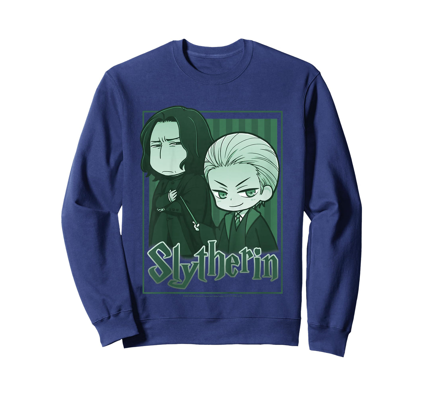 Kids Harry Potter Slytherin Snape & Draco Anime T-Shirt