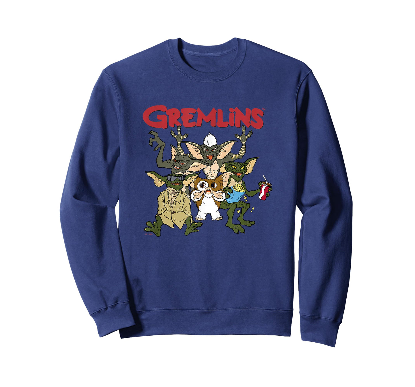 Gremlins Vintage Retro Watch Party Group Shot T-Shirt