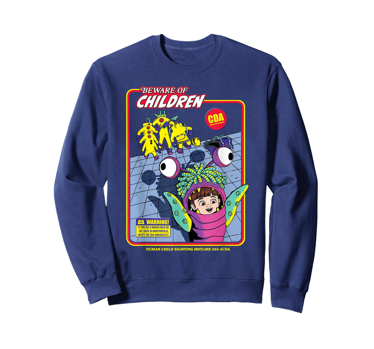 Disney and Pixar’s Monsters, Inc. CDA Beware of Children T-Shirt