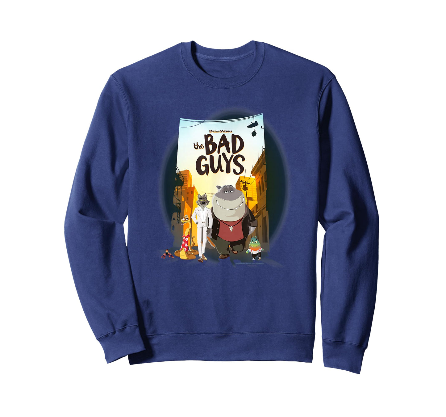 The Bad Guys Group Movie Poster Alternate T-Shirt