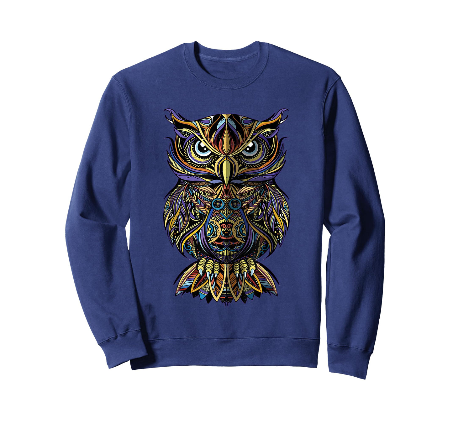 Cool Geometric Owl Unique Avian Architecture Owl Art T-Shirt