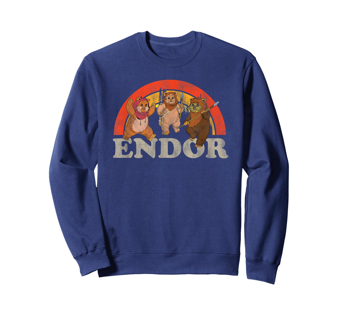 Star Wars Return of the Jedi Cute Ewoks Endor Retro T-Shirt T-Shirt
