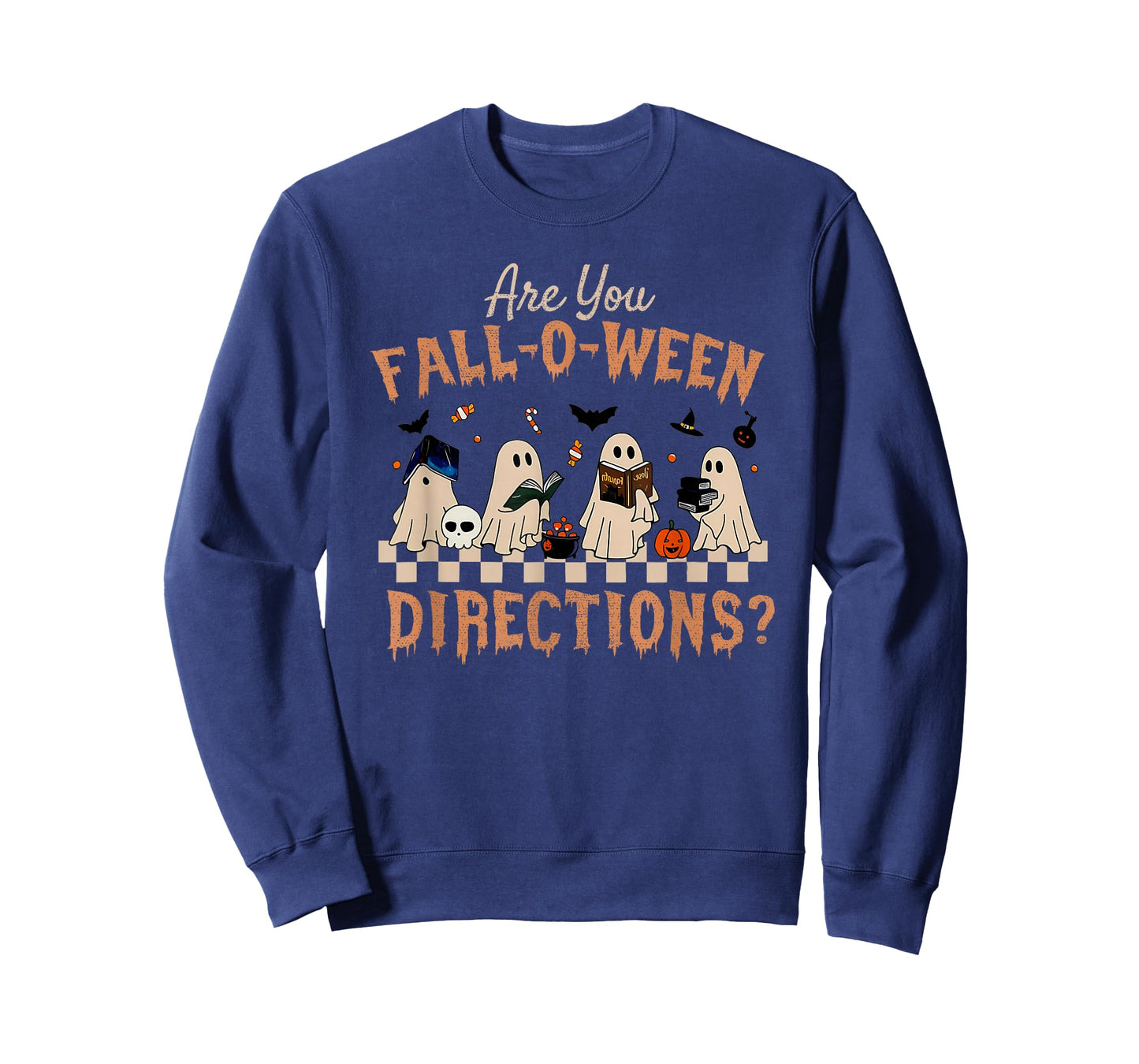 Retro are You Fall O Ween Directions Teacher T-Shirt