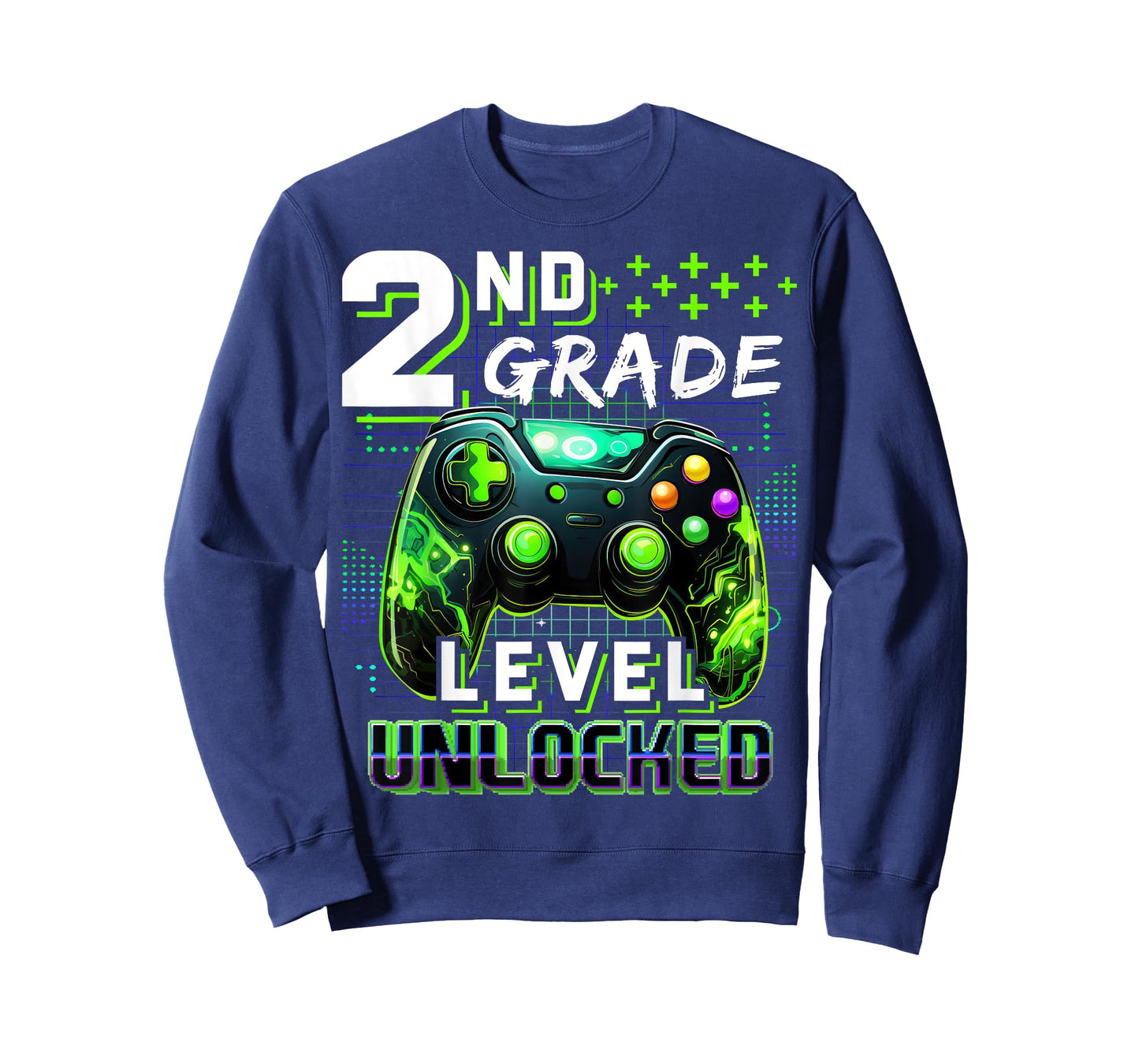 Back to School 2nd Grade Boys Gamer First Day School Level T-Shirt