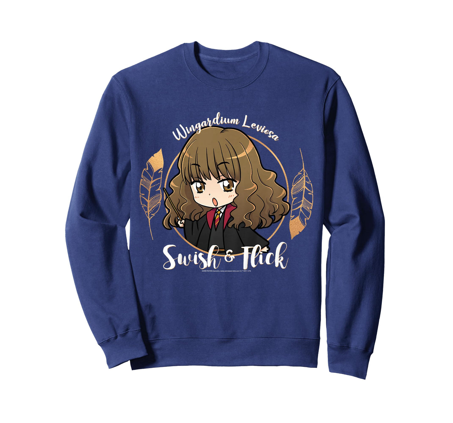 Kids Harry Potter Hermione Granger Swish and Flick Anime Portrait T-Shirt