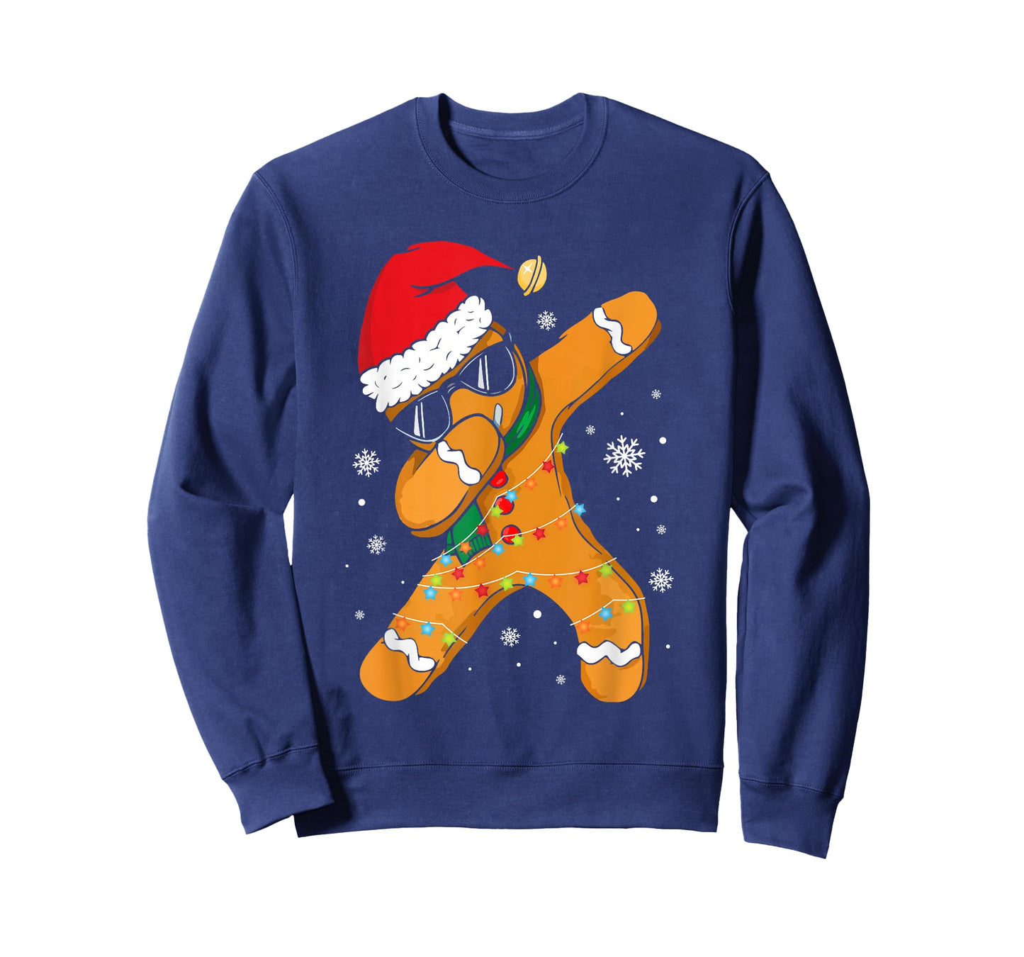 Dabbing Gingerbread Christmas Boys Girls Kids Funny Xmas Dab T-Shirt