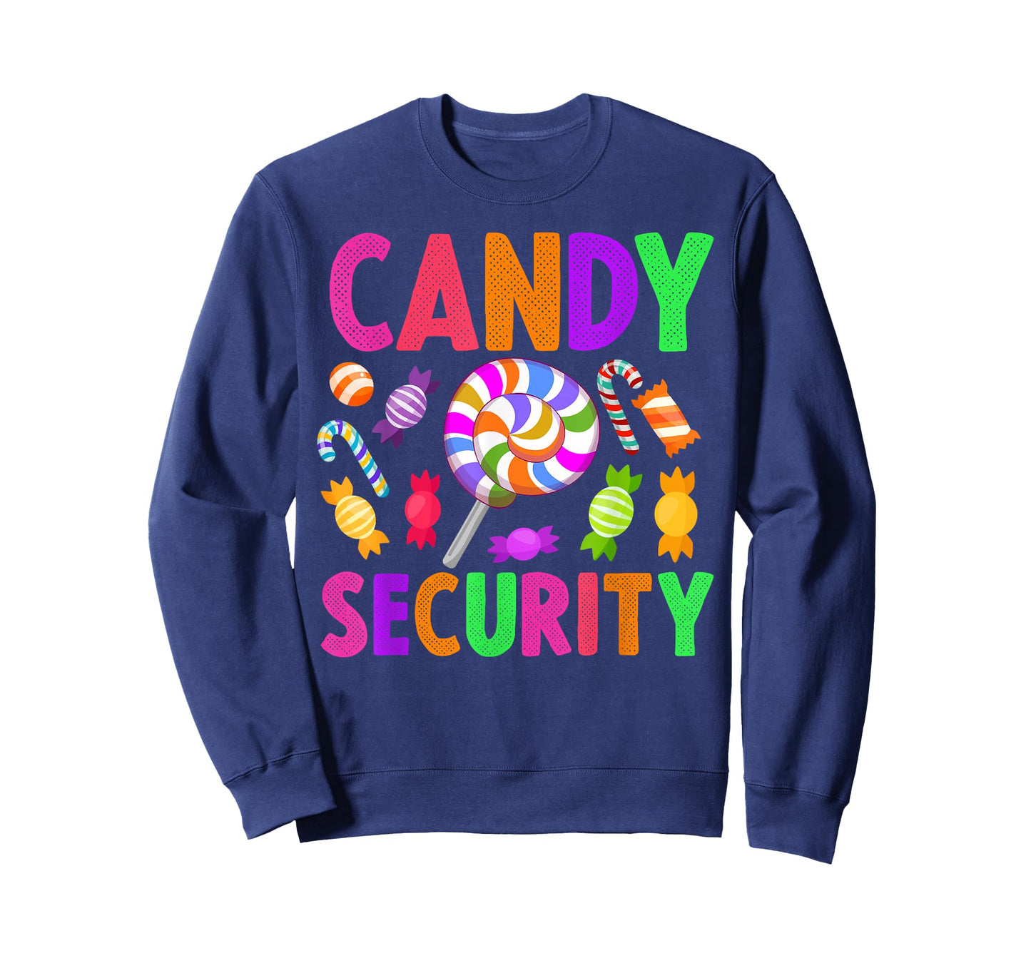Candy Security Colorful Halloween Group Costume T-Shirt
