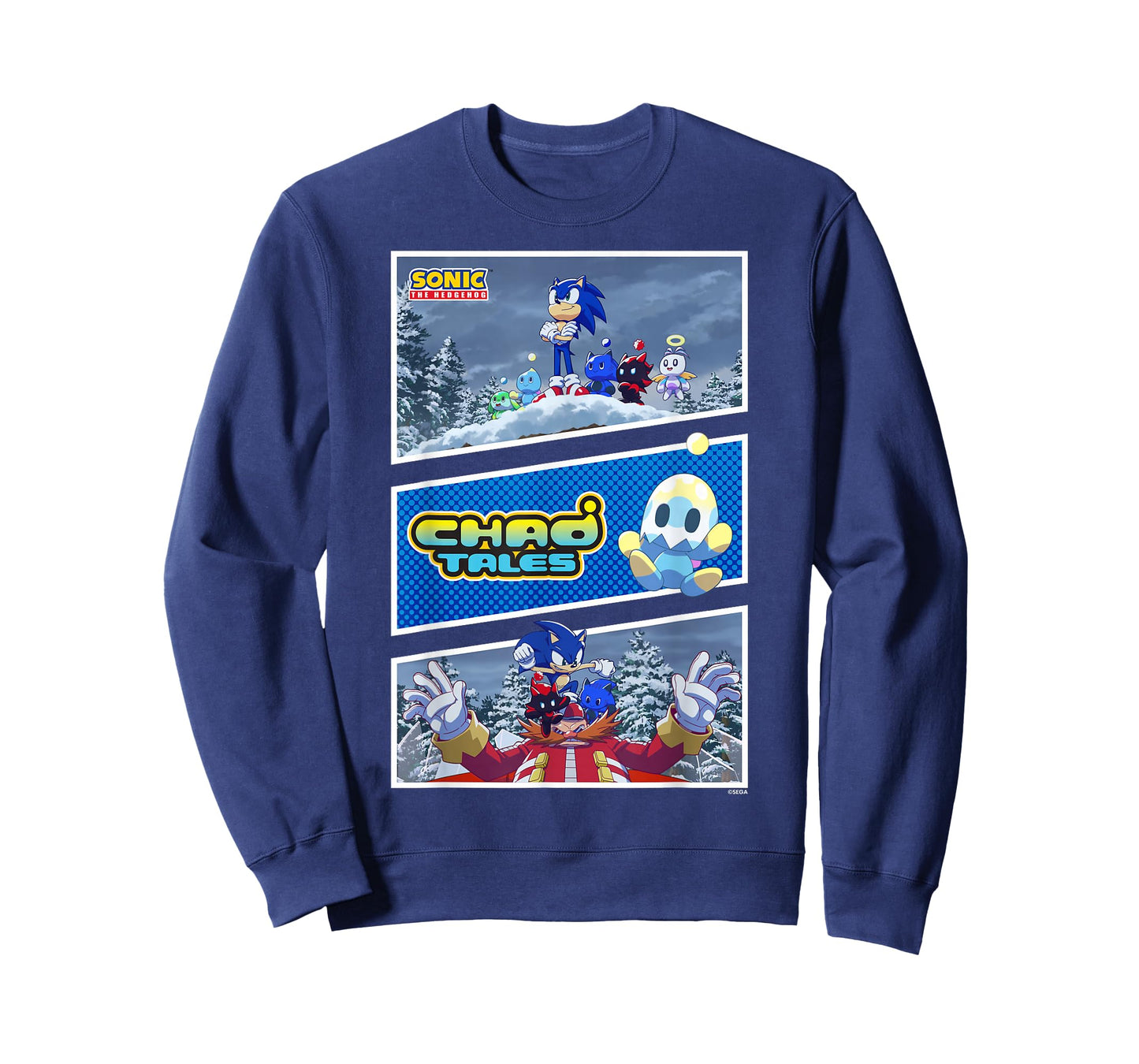 Sonic The Hedgehog - Chao Tales Sonic vs. Dr. Eggman T-Shirt