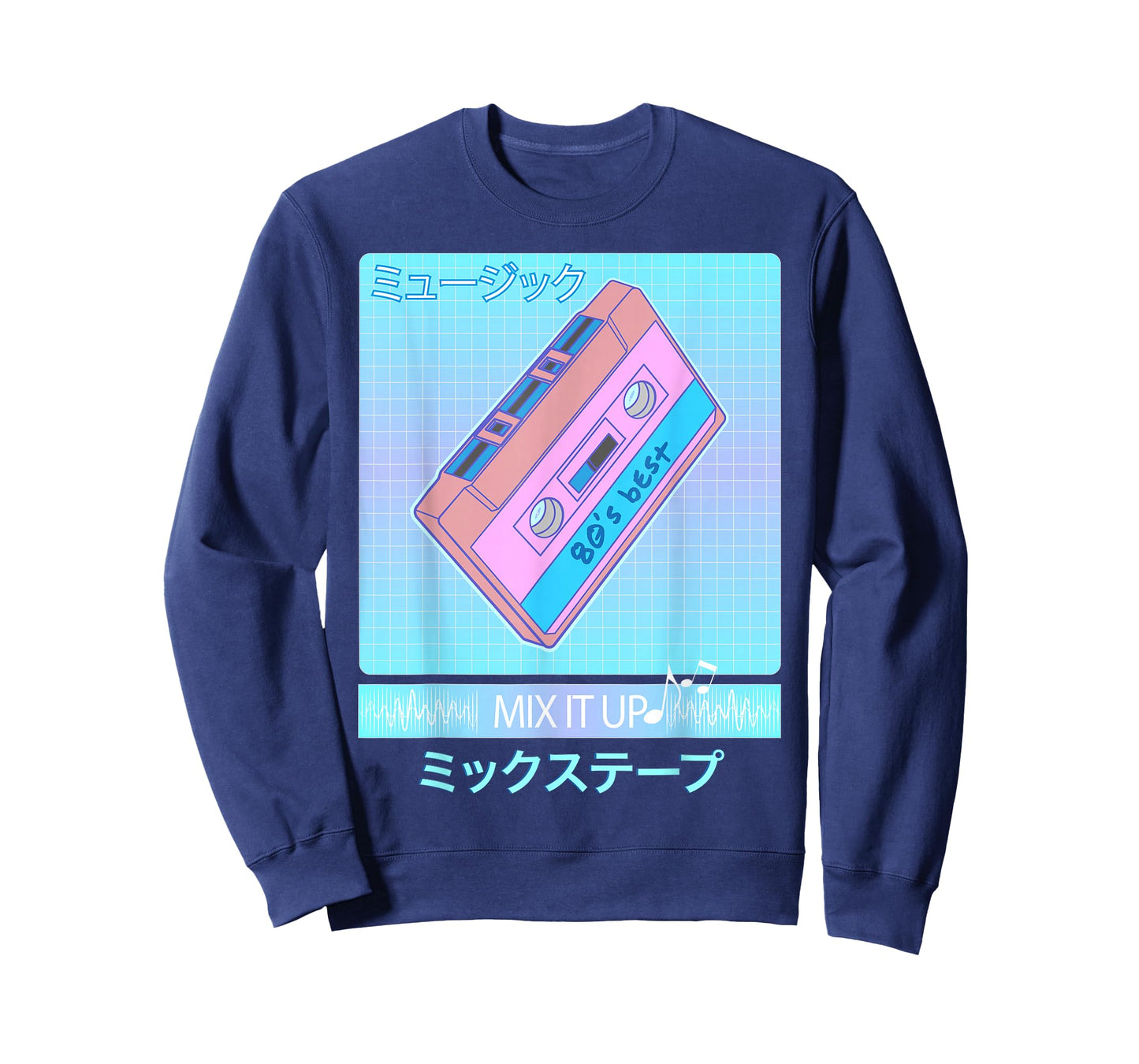 Mix Tape 80s Japanese Otaku Aesthetic Vaporwave T-Shirt