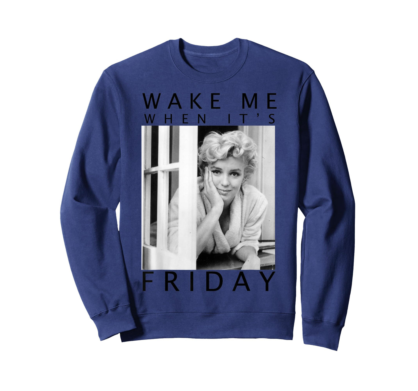 Marilyn Monroe Wake Me When It's Friday T-Shirt