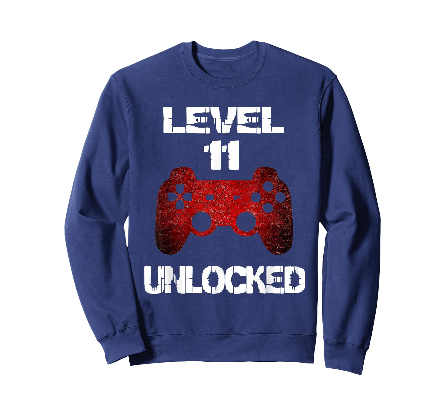 Level 11 Unlocked Boys 11th Birthday 11 Year Old Gamer T-Shirt