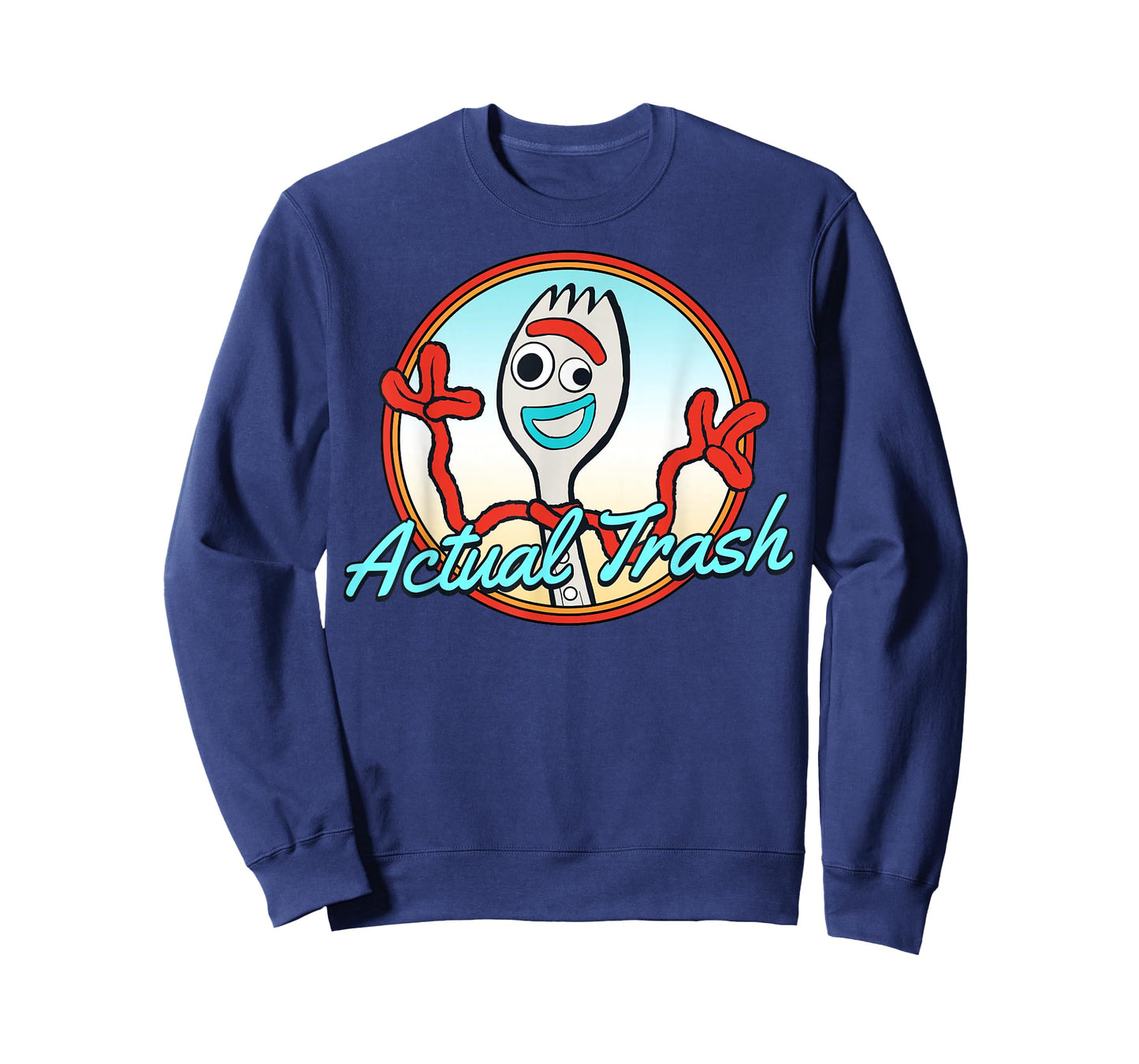 Disney Pixar Toy Story Forky Actual Trash Portrait T-Shirt