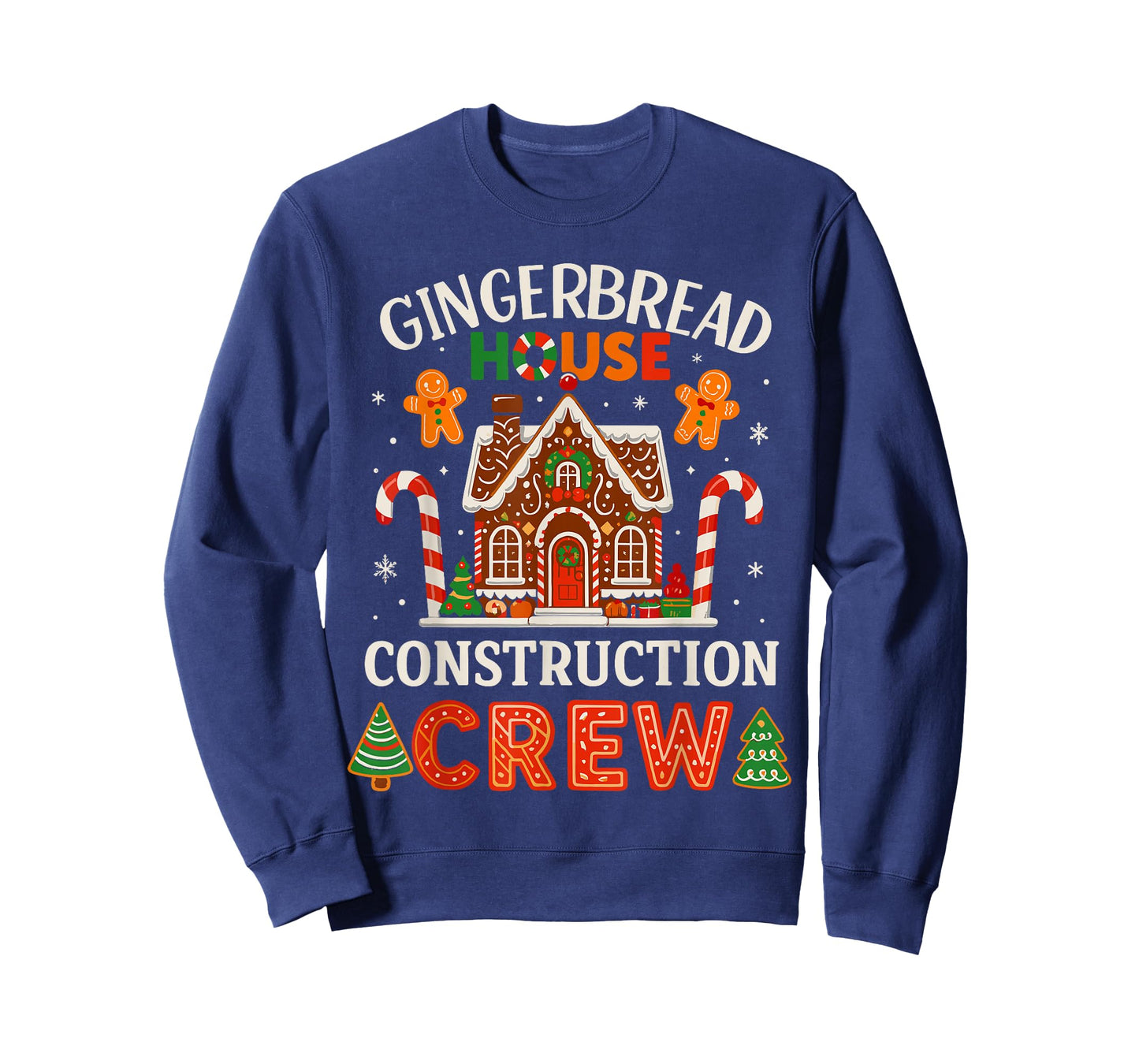 Gingerbread Man Costume Gingerbread House Construction Crew T-Shirt