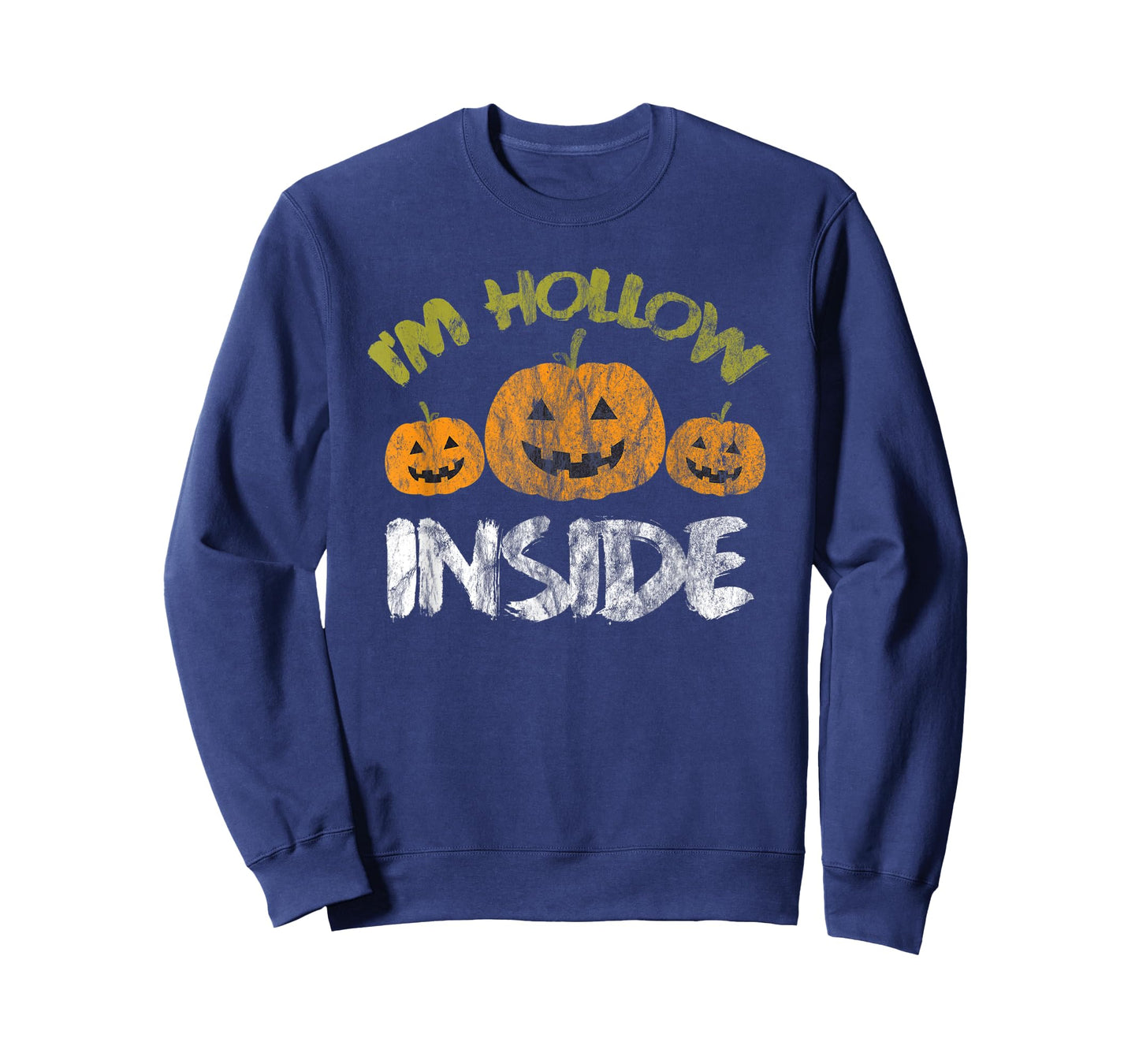Hollow Inside Funny Retro Halloween T-Shirt
