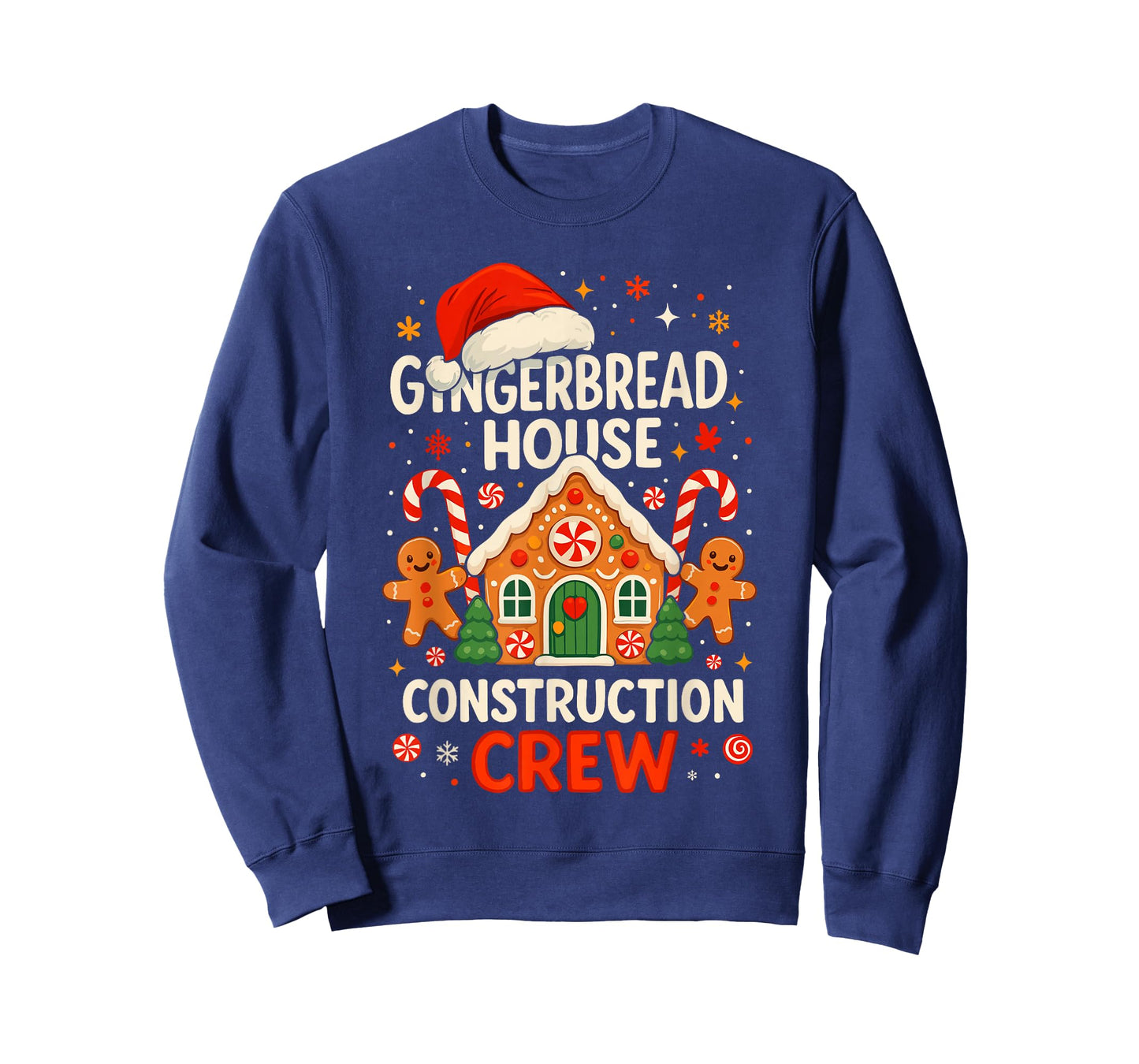 Gingerbread Man Costume Gingerbread House Construction Crew T-Shirt