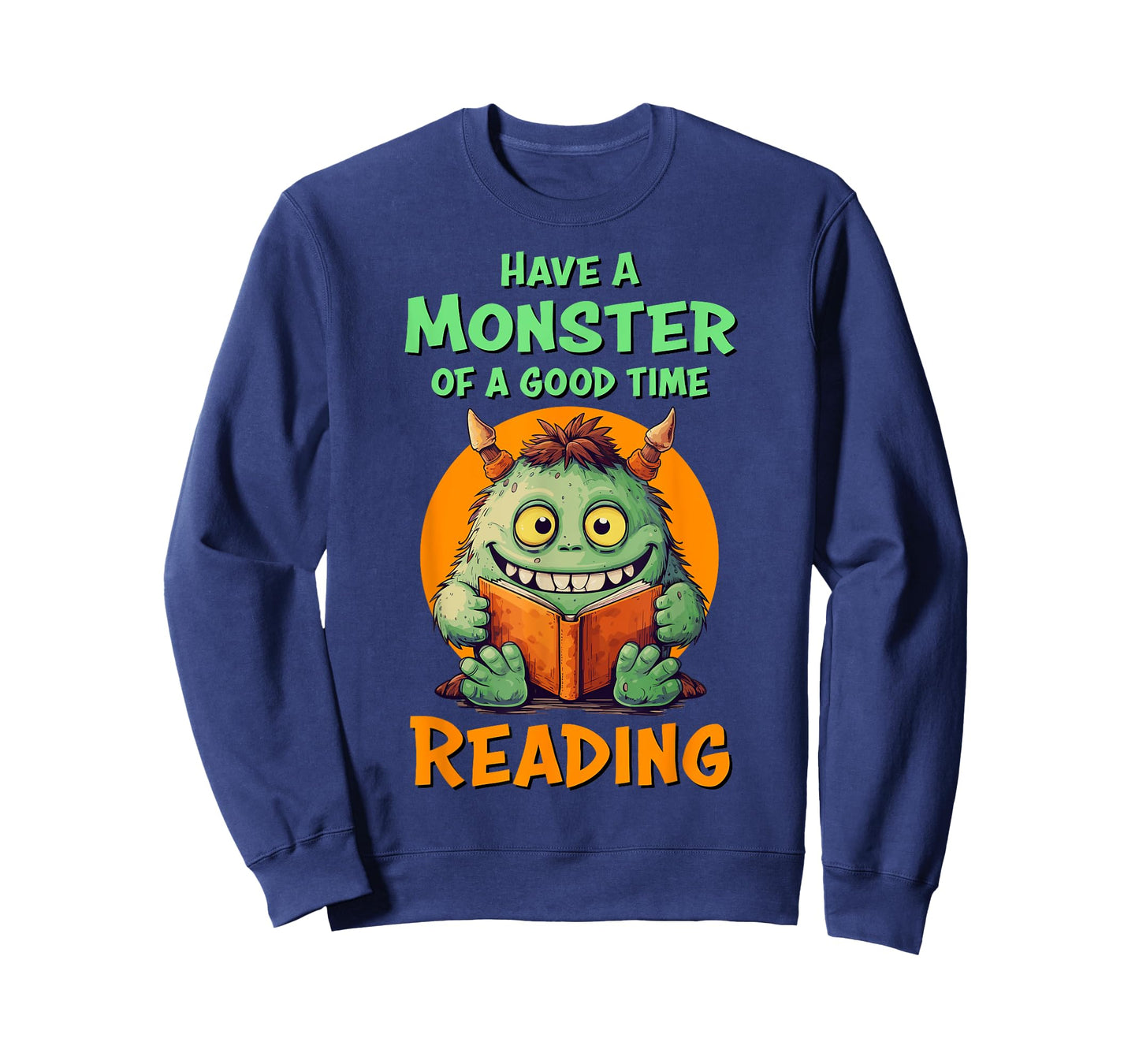 Funny Halloween Teacher Librarian Monster Reading Books Men Women Kids T-Shirt
