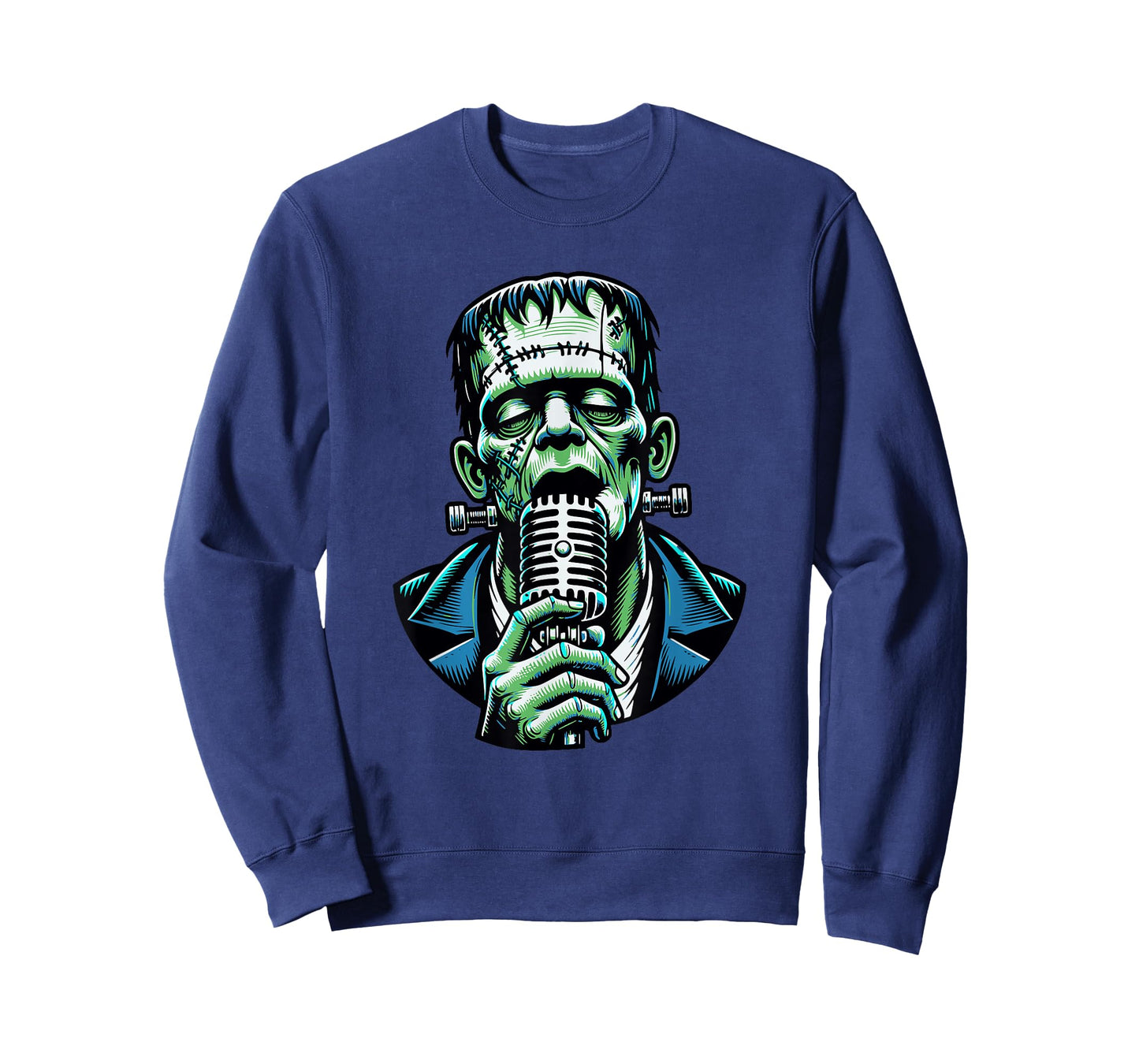 Monster Singing Rock'n'Roll Rockabilly Psychobilly T-Shirt