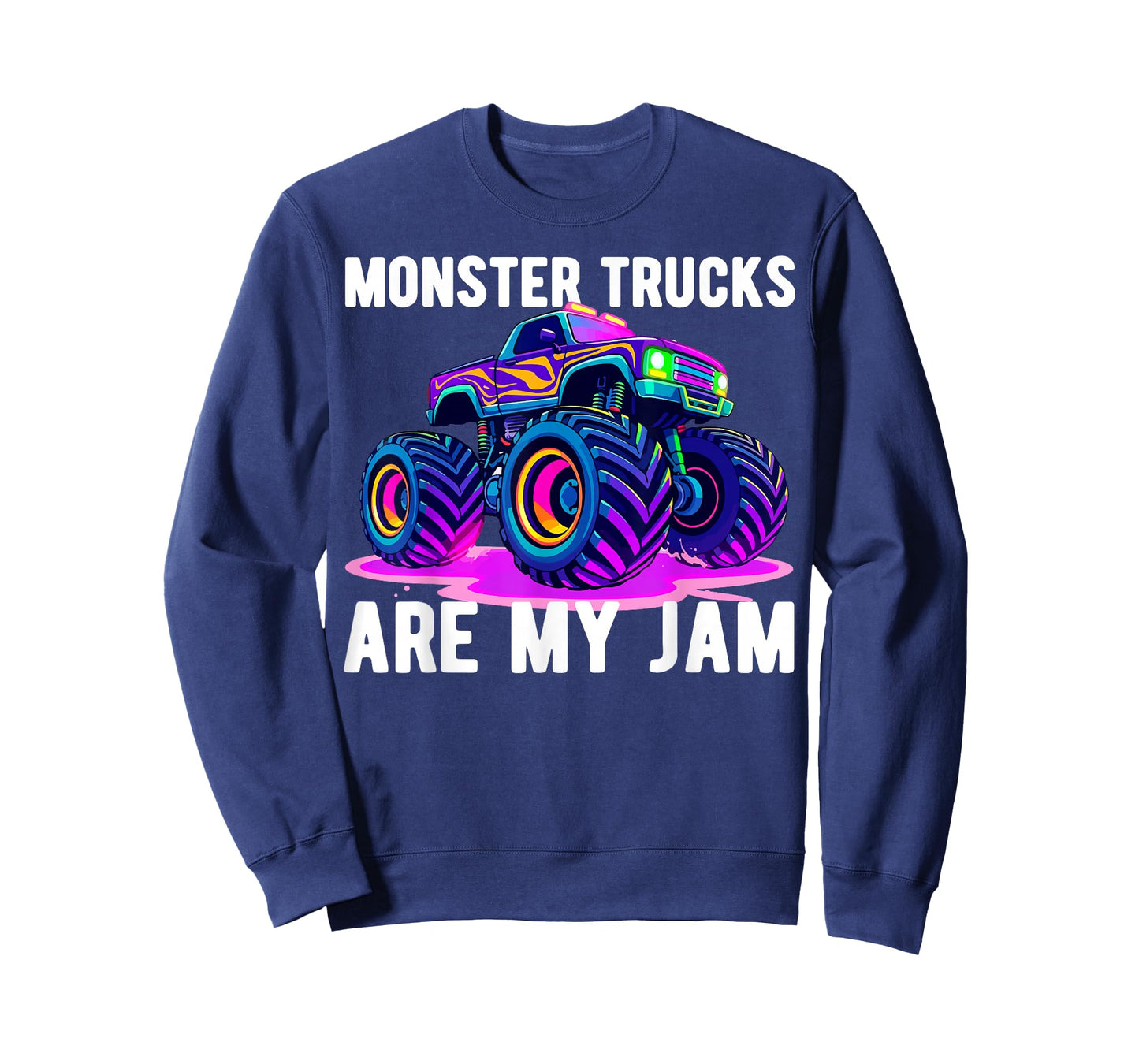 Monster Trucks Are My Jam Monster Truck T-Shirt