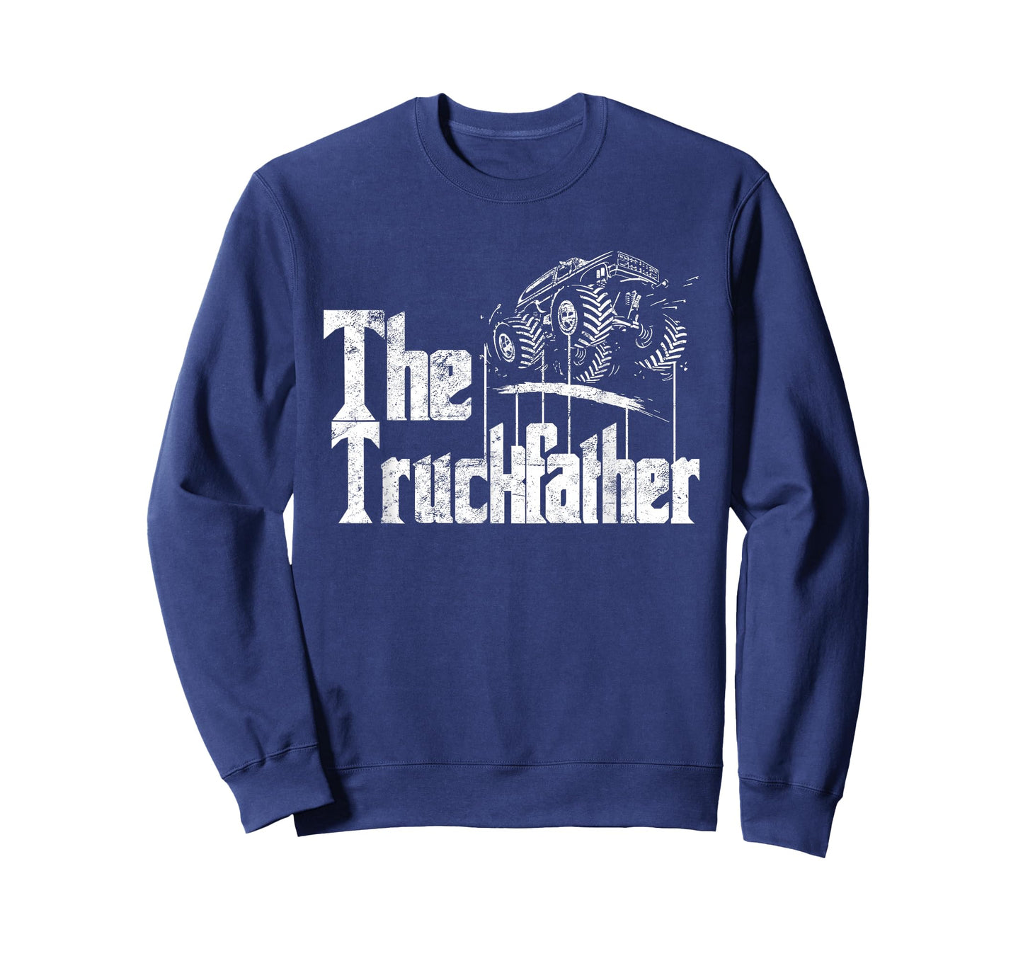Monster Truck Jam Truckfather - Funny Dad Father UTE Pickup T-Shirt