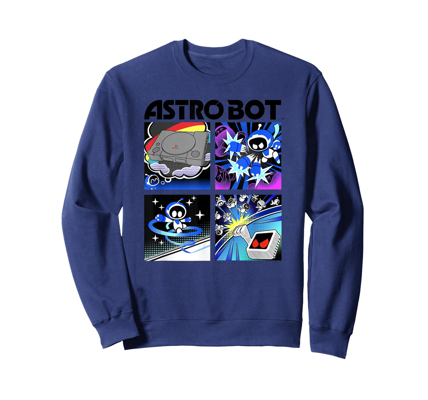 Astro Bot Rescue Mission Space Warrior Video Game T-Shirt