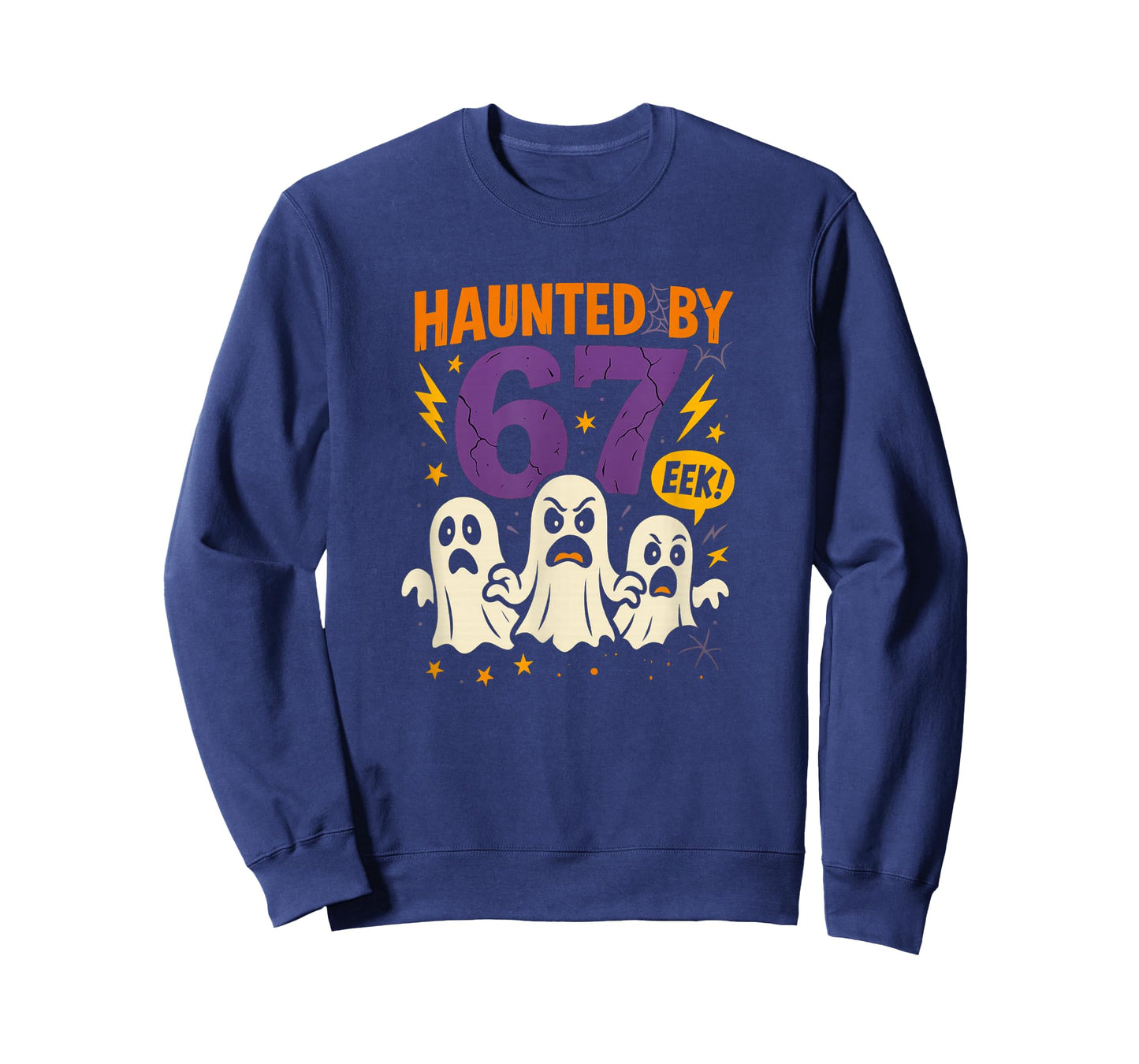 Haunted by 67 Six Seven 6 7 Meme Gen Alpha Halloween Shirt T-Shirt