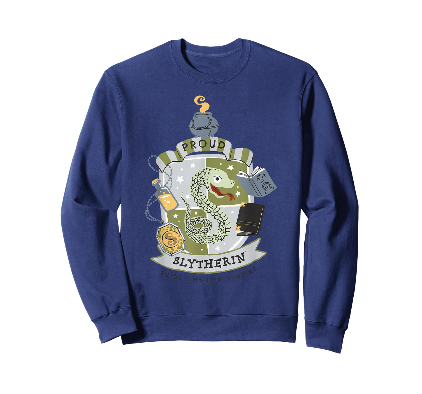 Harry Potter: Deathly Hallows 2 Proud Slytherin Badge T-Shirt