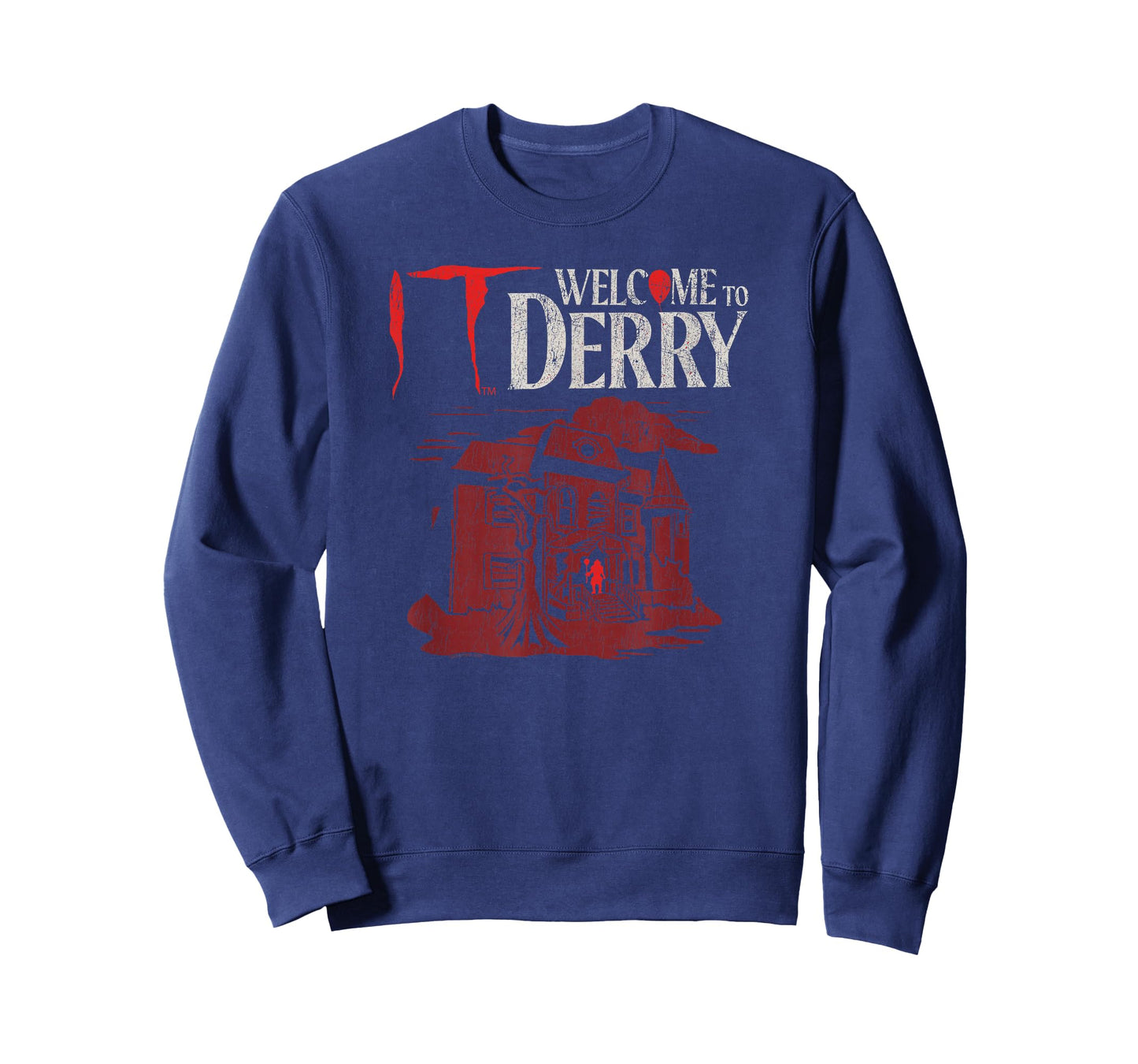 IT: Welcome to Derry Red Tone Haunted House Horror TV Show T-Shirt