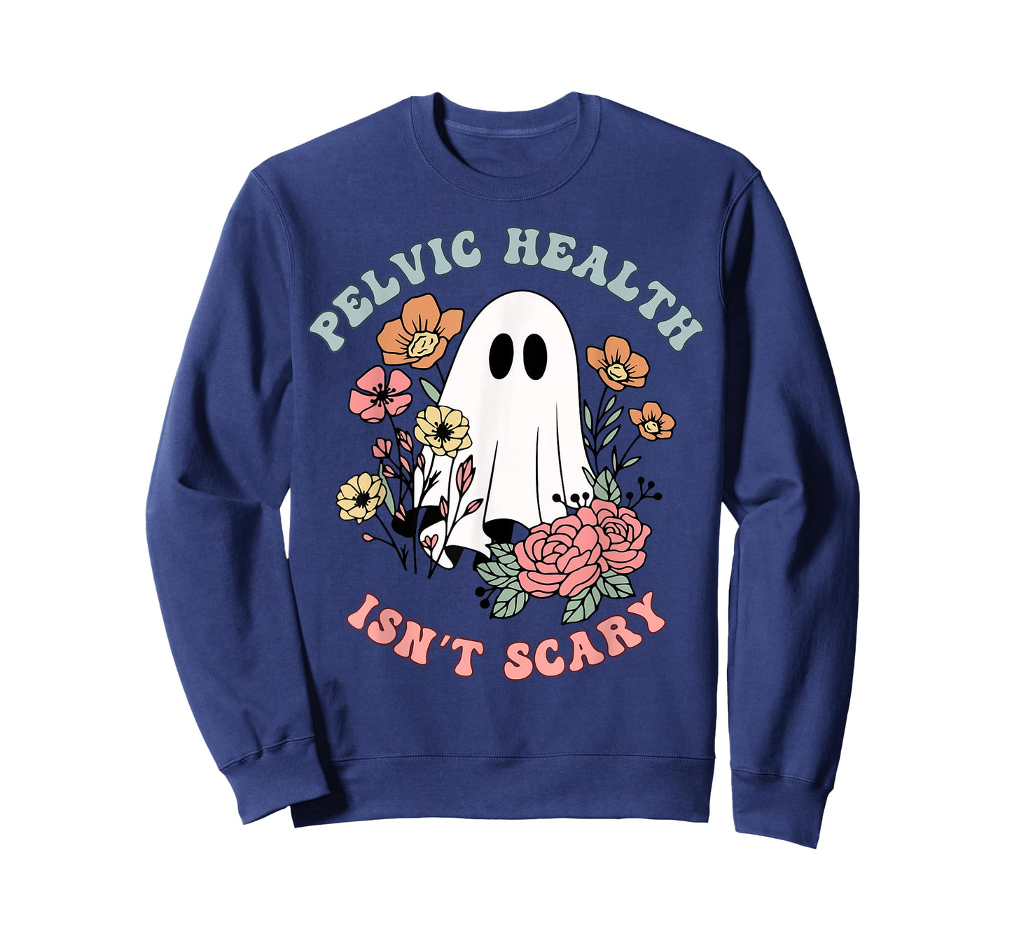 Halloween Pelvic Floor Physical Therapist Ghost Spooky Fall T-Shirt