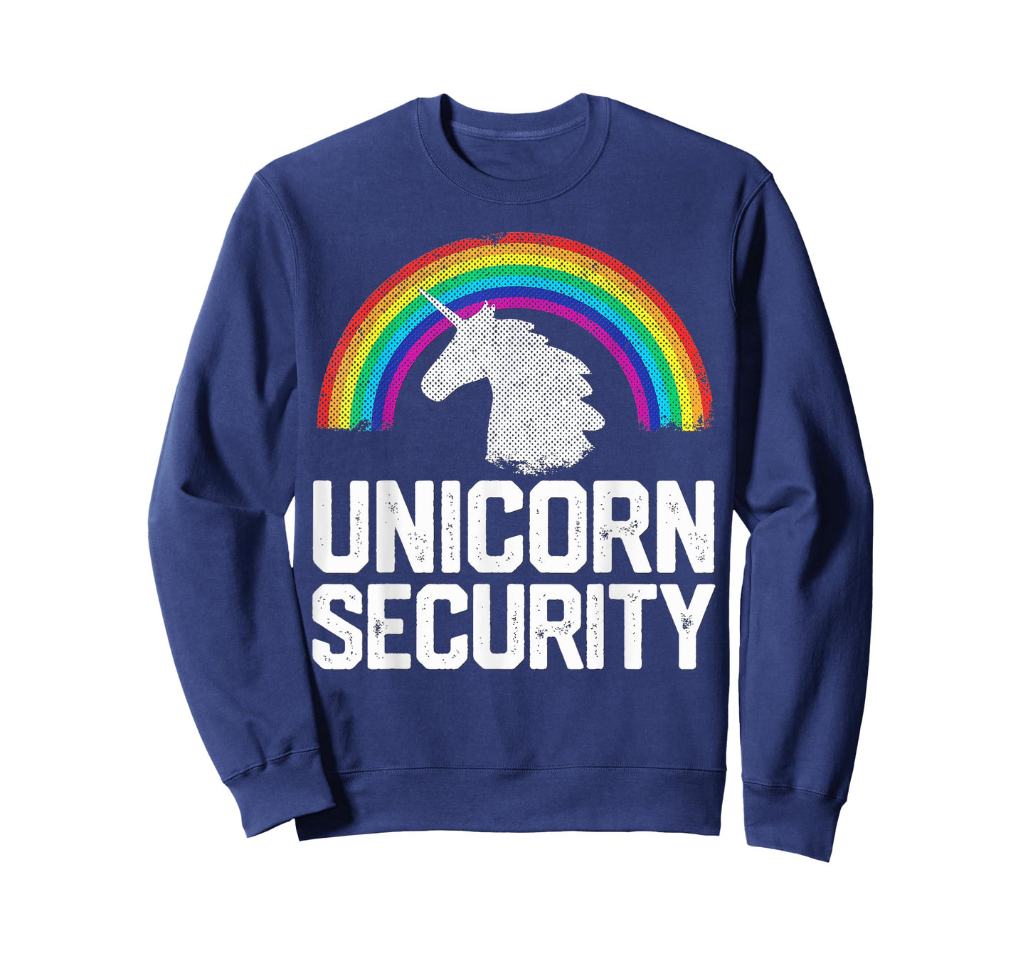UNICORN SECURITY Funny Rainbow Cute Halloween Costume Gift T-Shirt