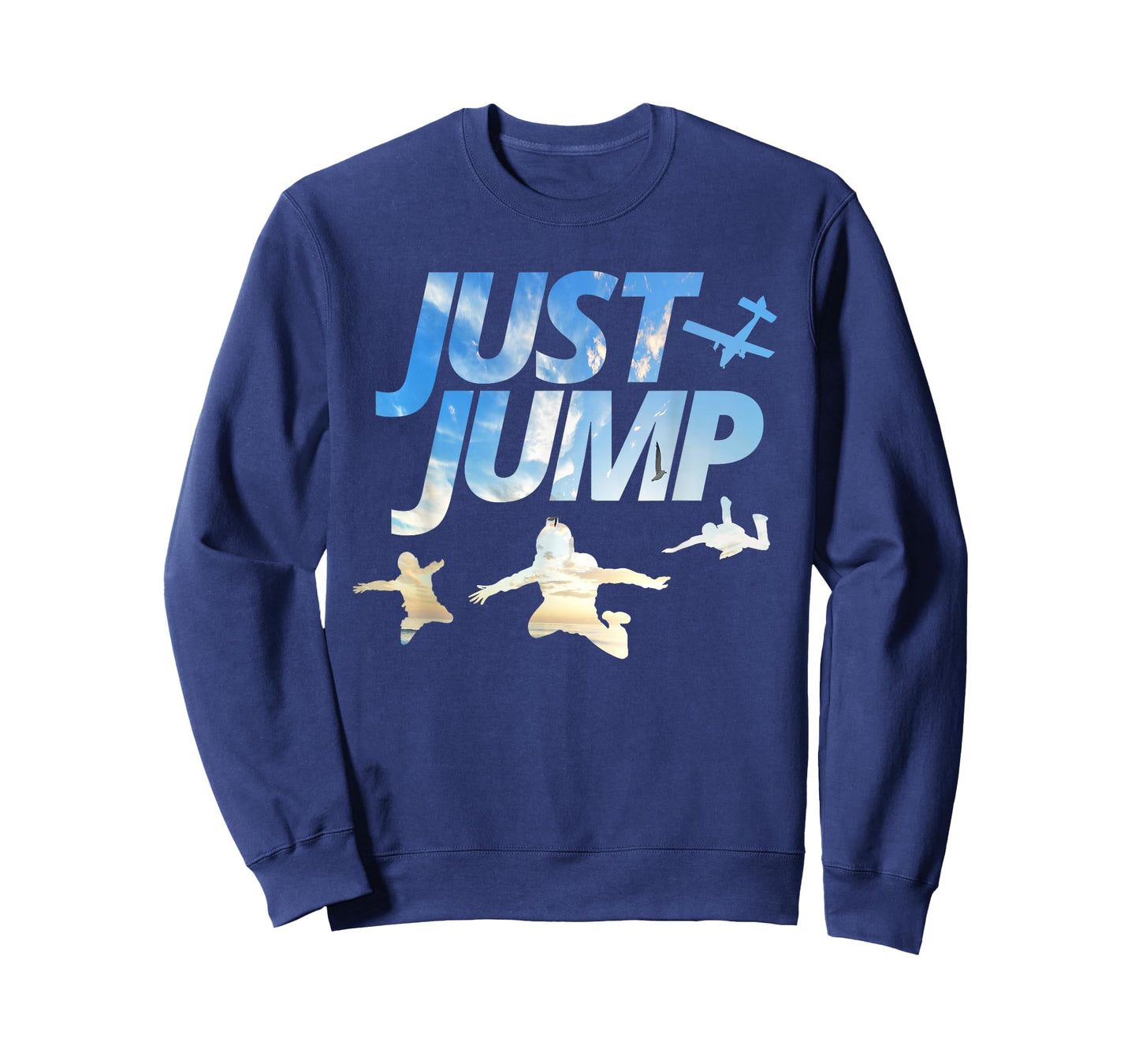 Sky Diving Jump Easy to Sky Diver Sky Silhouettes T-Shirt