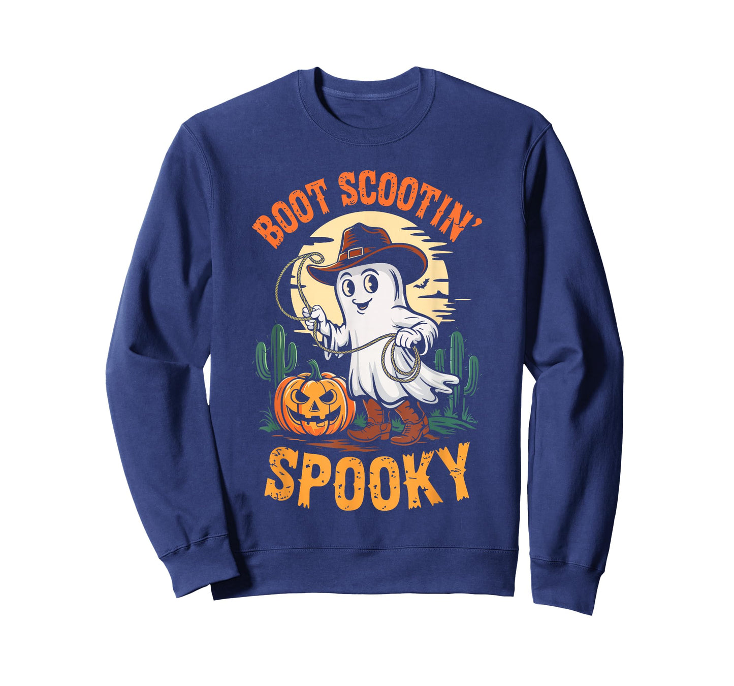 Boot Scootin Spooky Shirt Western Men Women Kids Halloween T-Shirt
