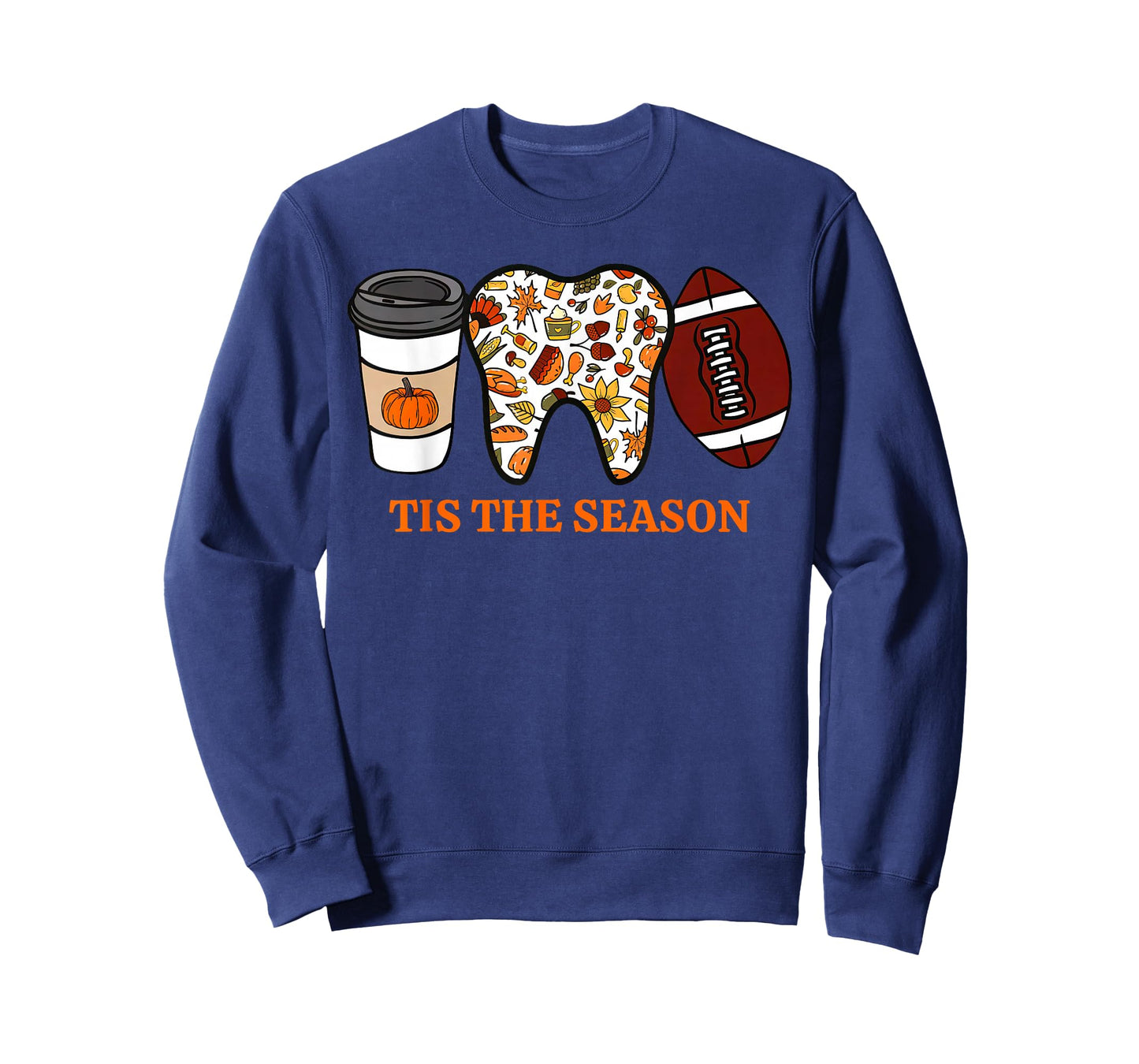 Tis The Season Fall Dental American Football Game Day Sports T-Shirt