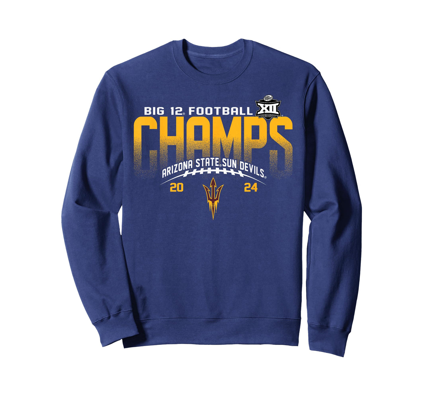 Arizona State Sun Devils Big 12 Champs 2024 Football Icon T-Shirt