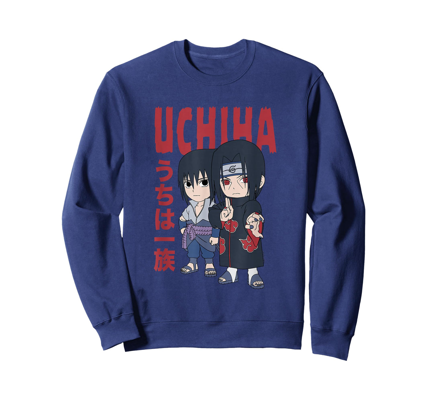 Naruto Shippuden Chibi Uchiha Pose Anime T-Shirt