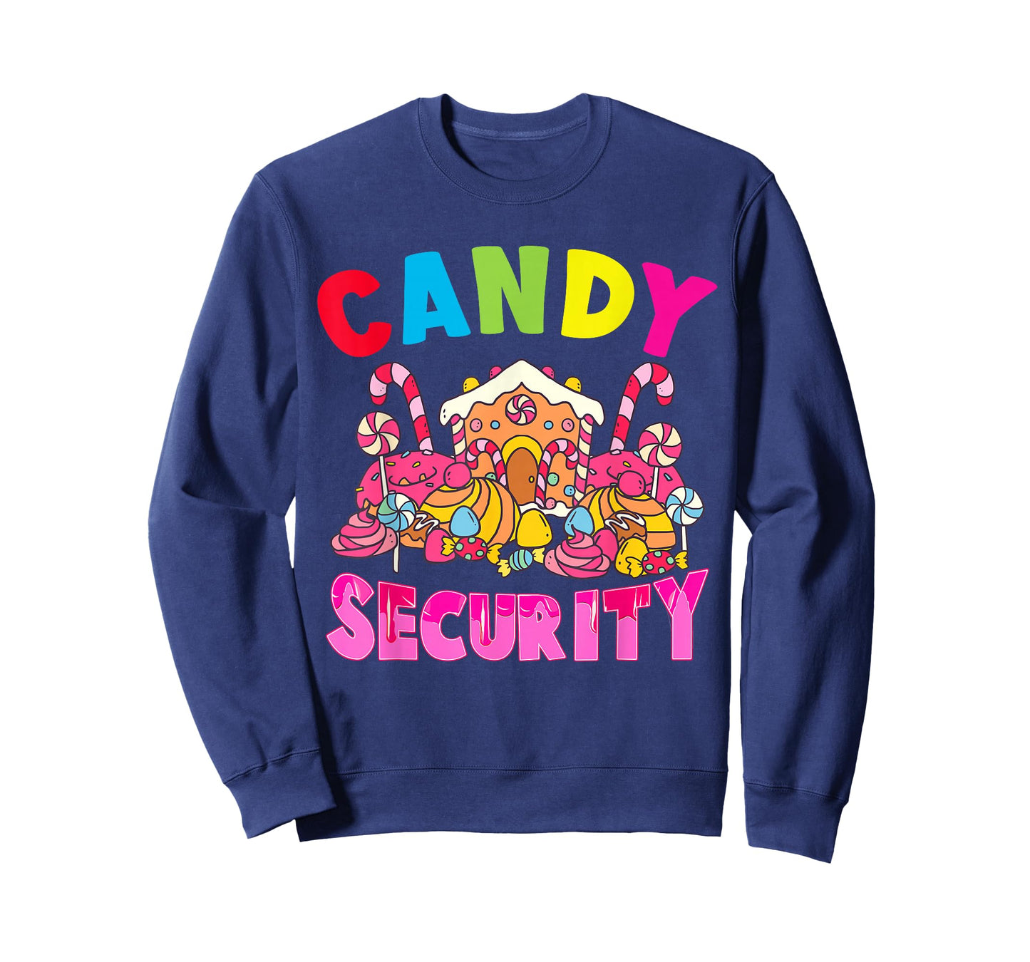 Candy Land Costumes Adult Candy Security Funny T-Shirt