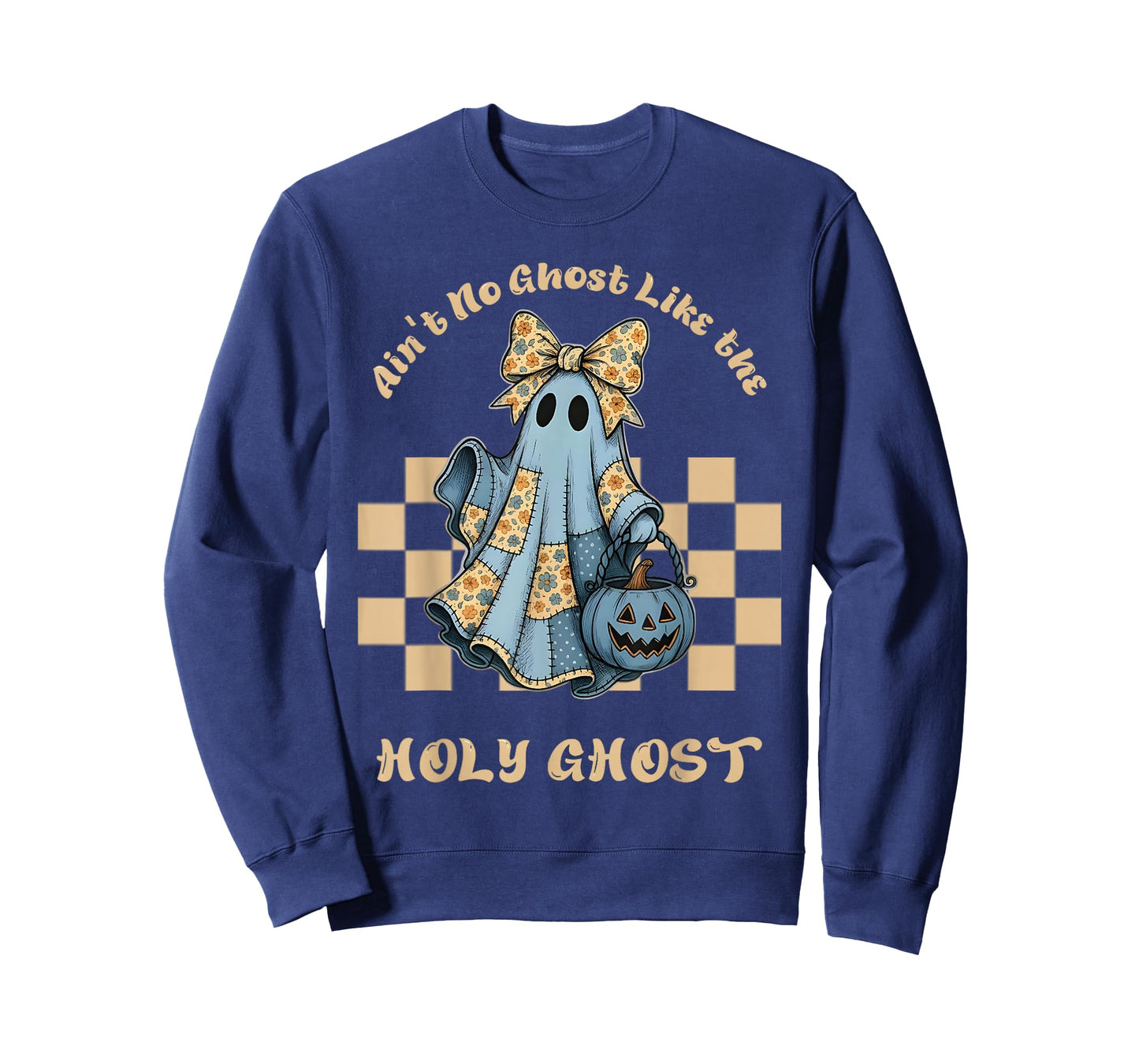 Ain't no Ghost Like The holy Ghost Coquette Bow Halloween T-Shirt