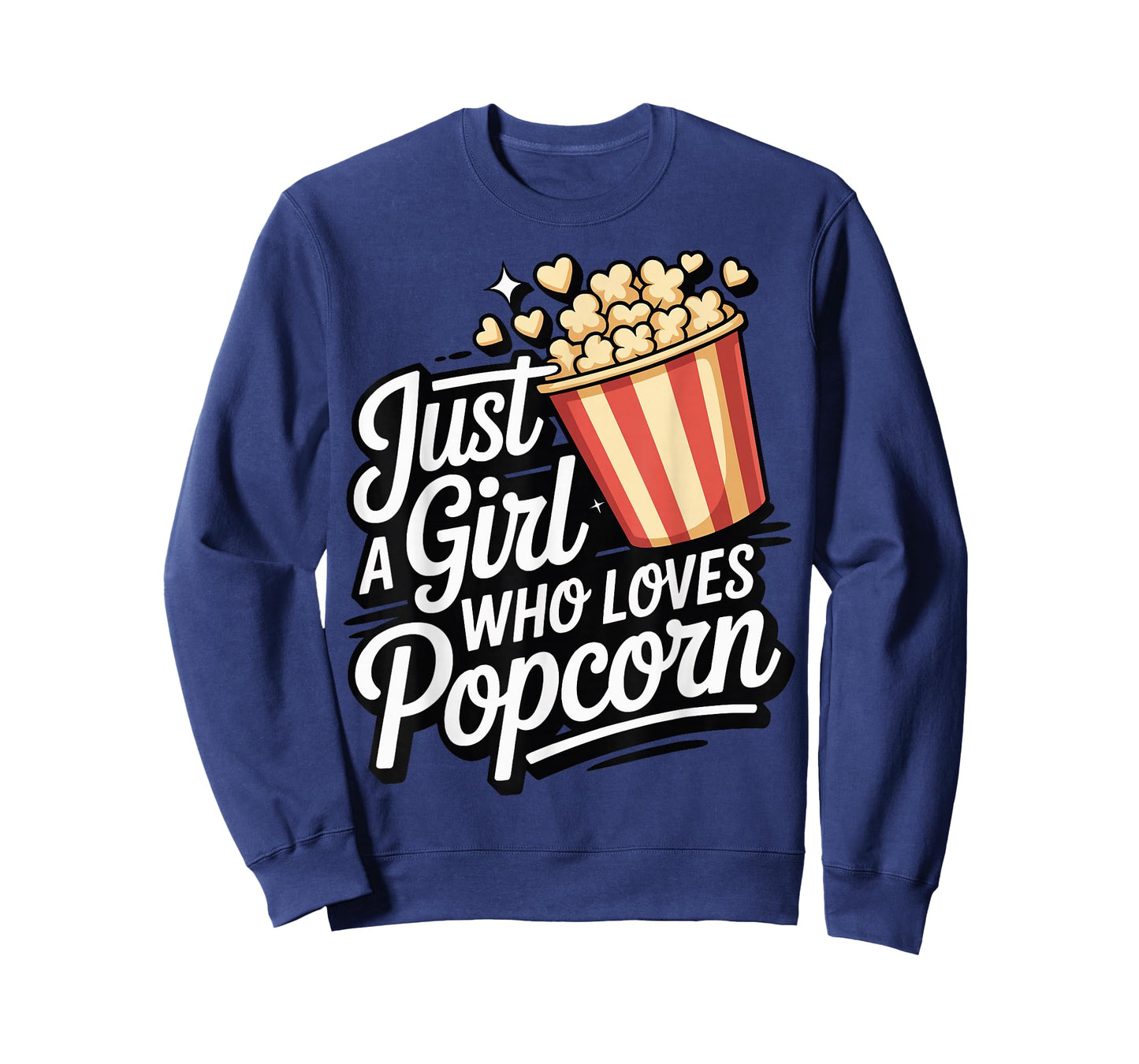 Just A Girl Who Loves Popcorn T-Shirt