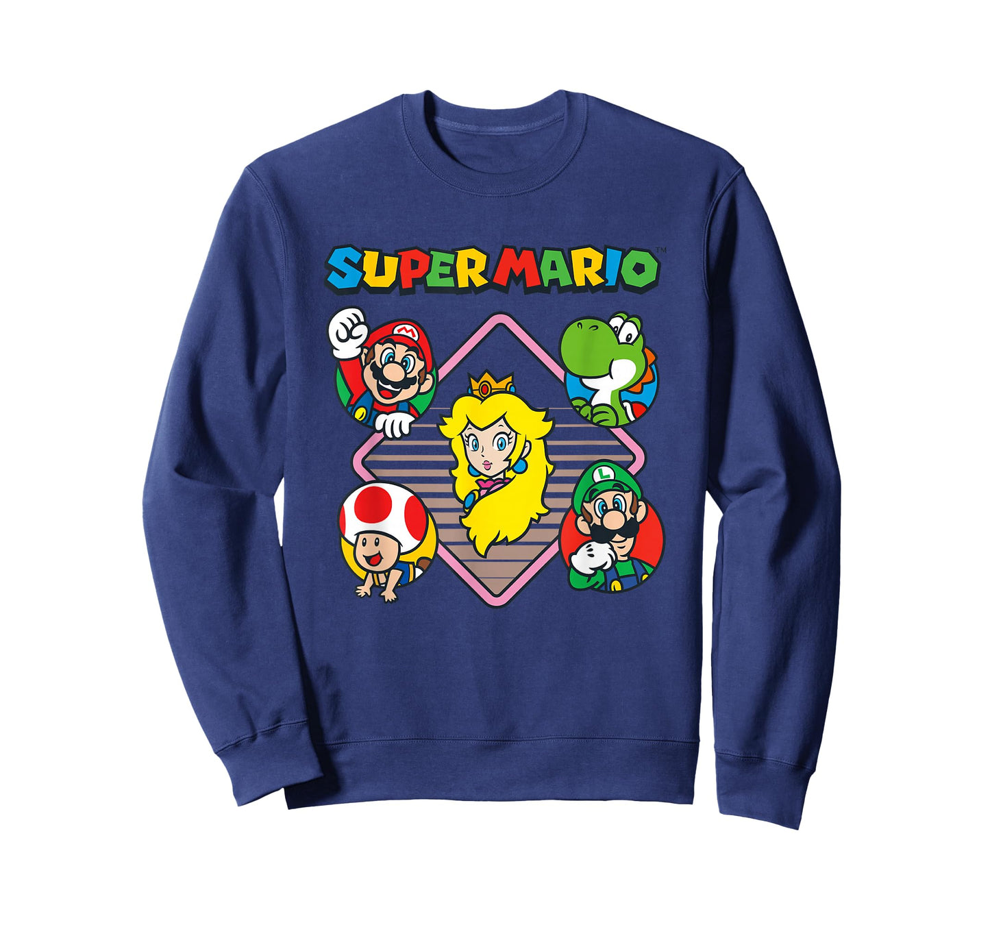 Super Mario Bros Vintage Princess Peach & Friends T-Shirt