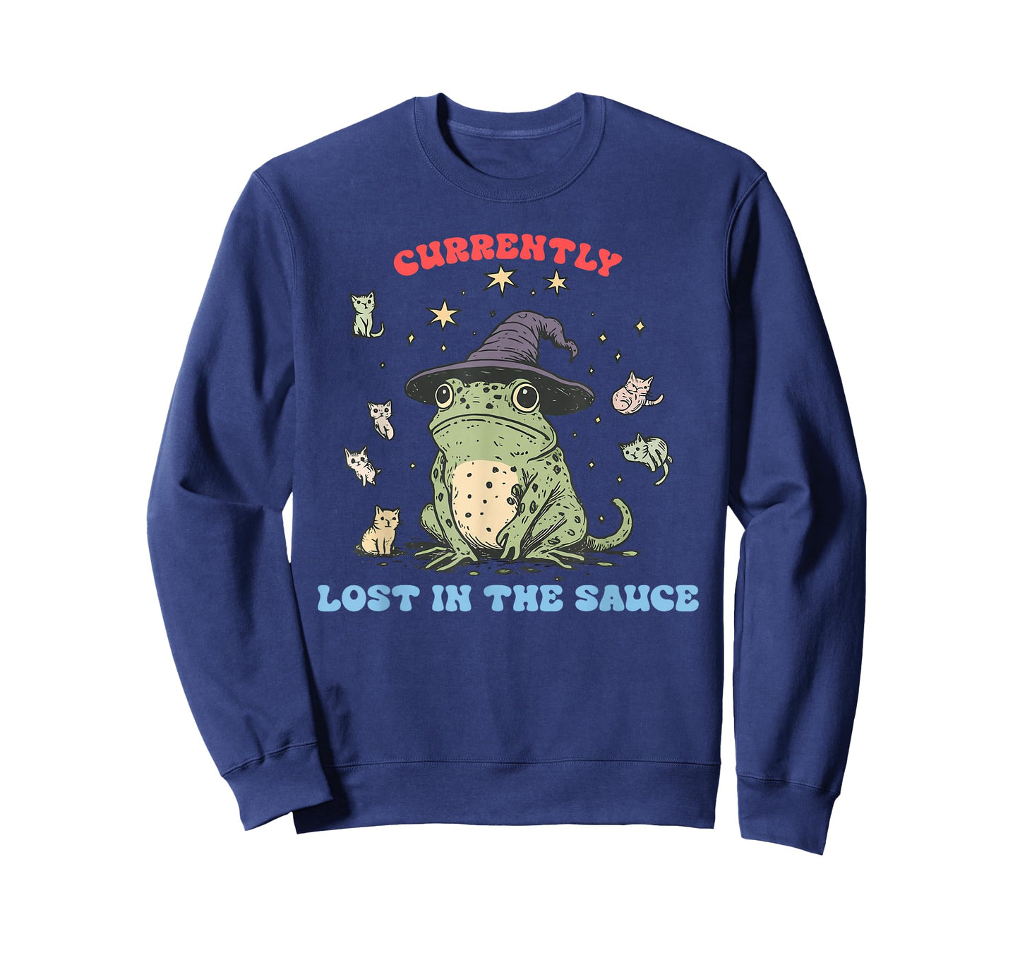 Currently Lost In The Sauce Funny Frog T-Shirt