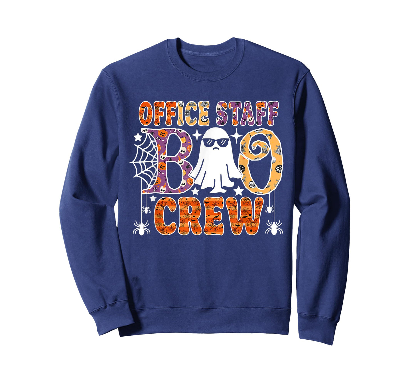 Office Staff Boo Crew Cute Ghost Halloween Costume T-Shirt