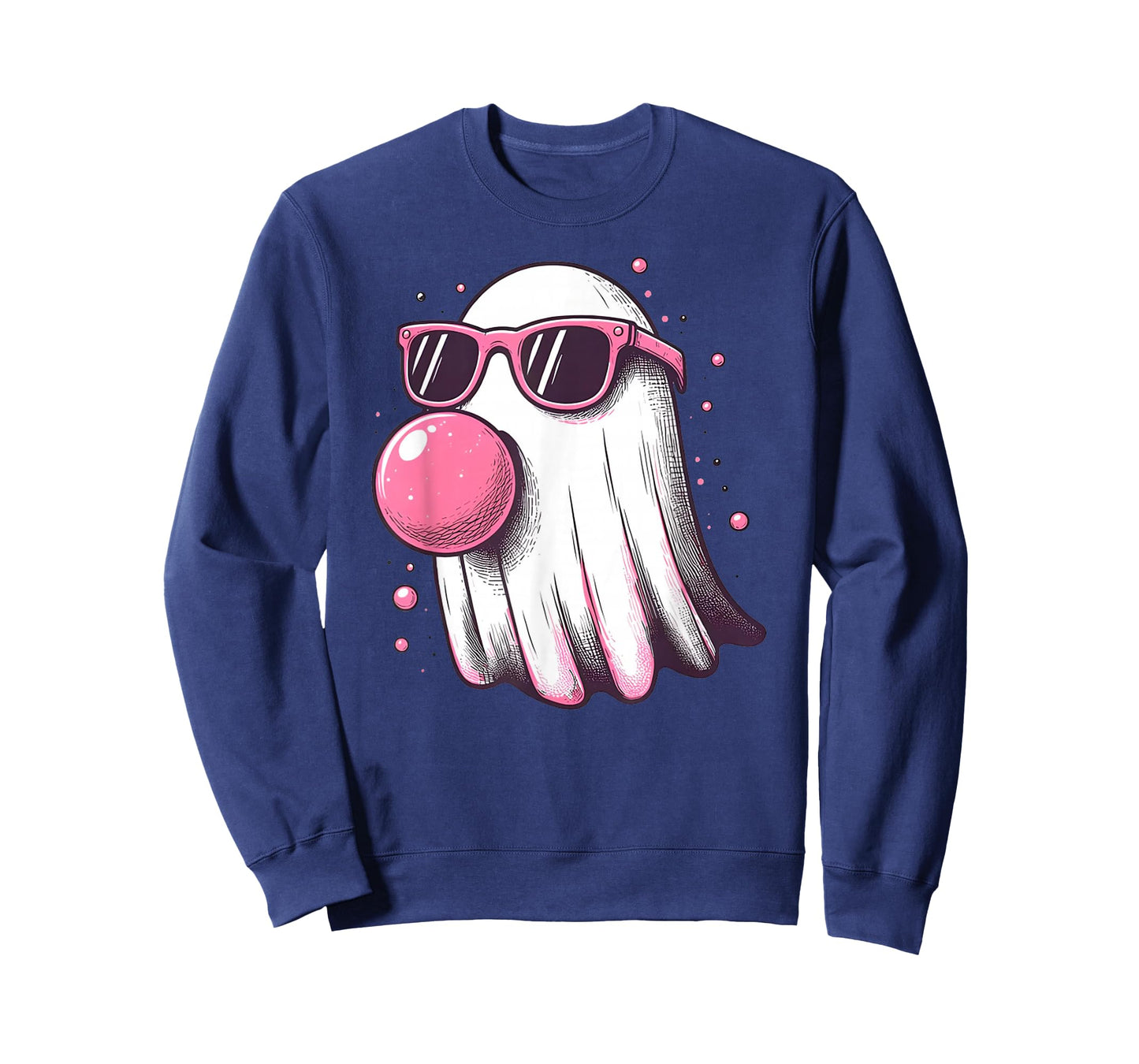 Cute Little Ghost Pastel Goth Bubble Gum Cool Halloween Tee T-Shirt