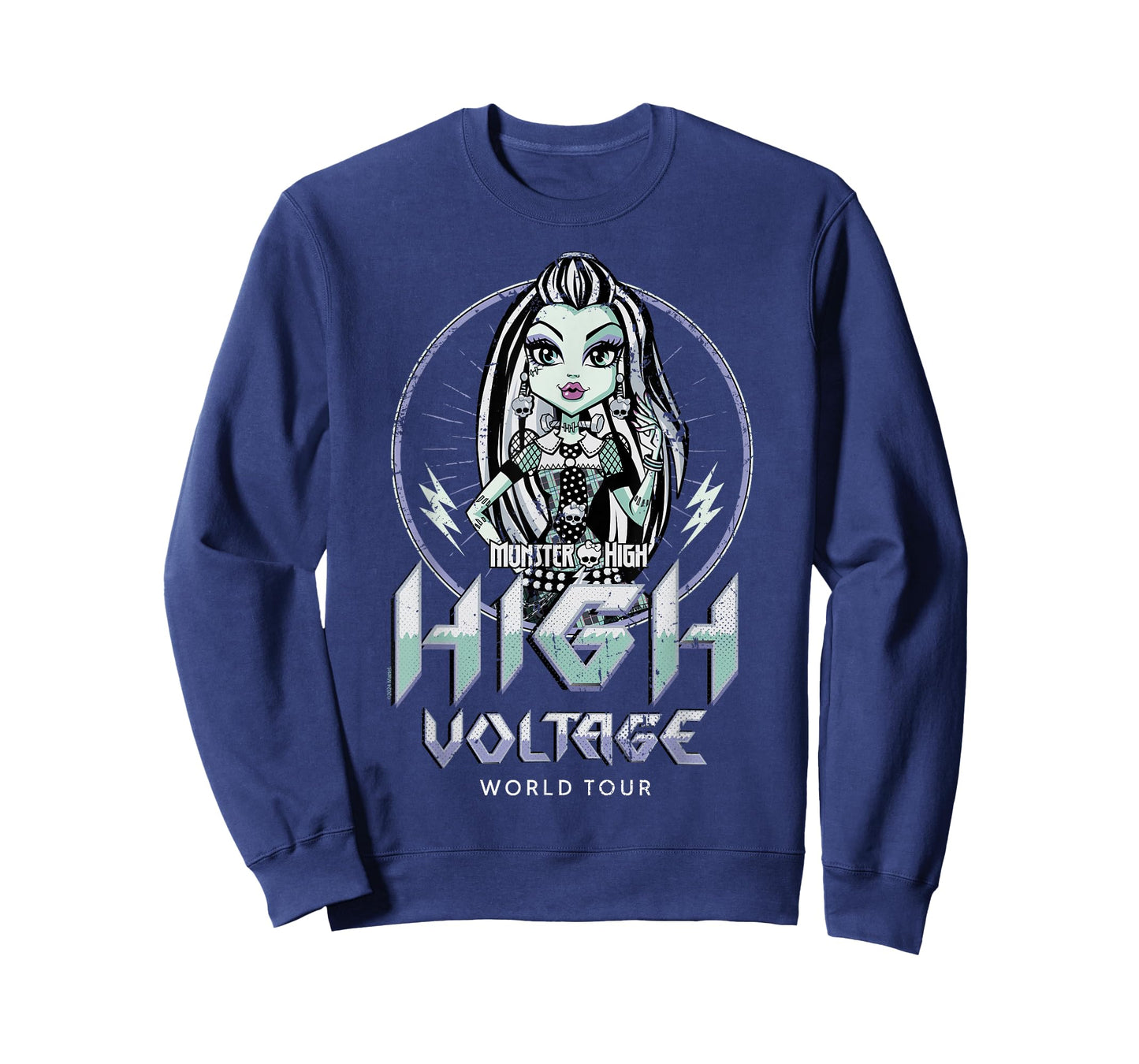 Monster High Alumni Frankie Stein High Voltage World Tour T-Shirt