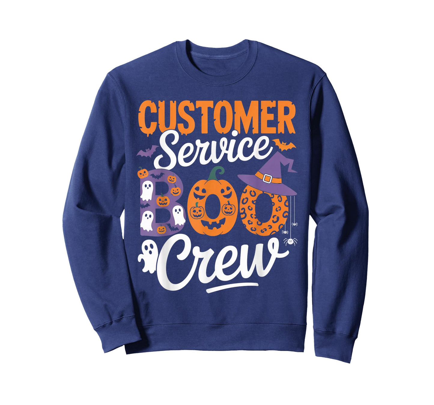 Customer Service Boo Crew Halloween Matching Spooky Outfit T-Shirt