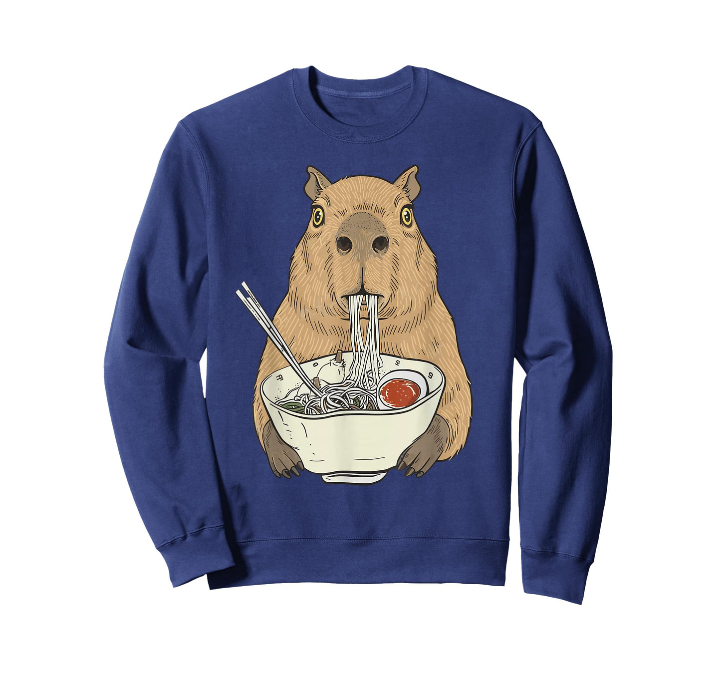Capybara Ramen Japanese Funny Graphic Tee Kawaii Anime Gifts T-Shirt