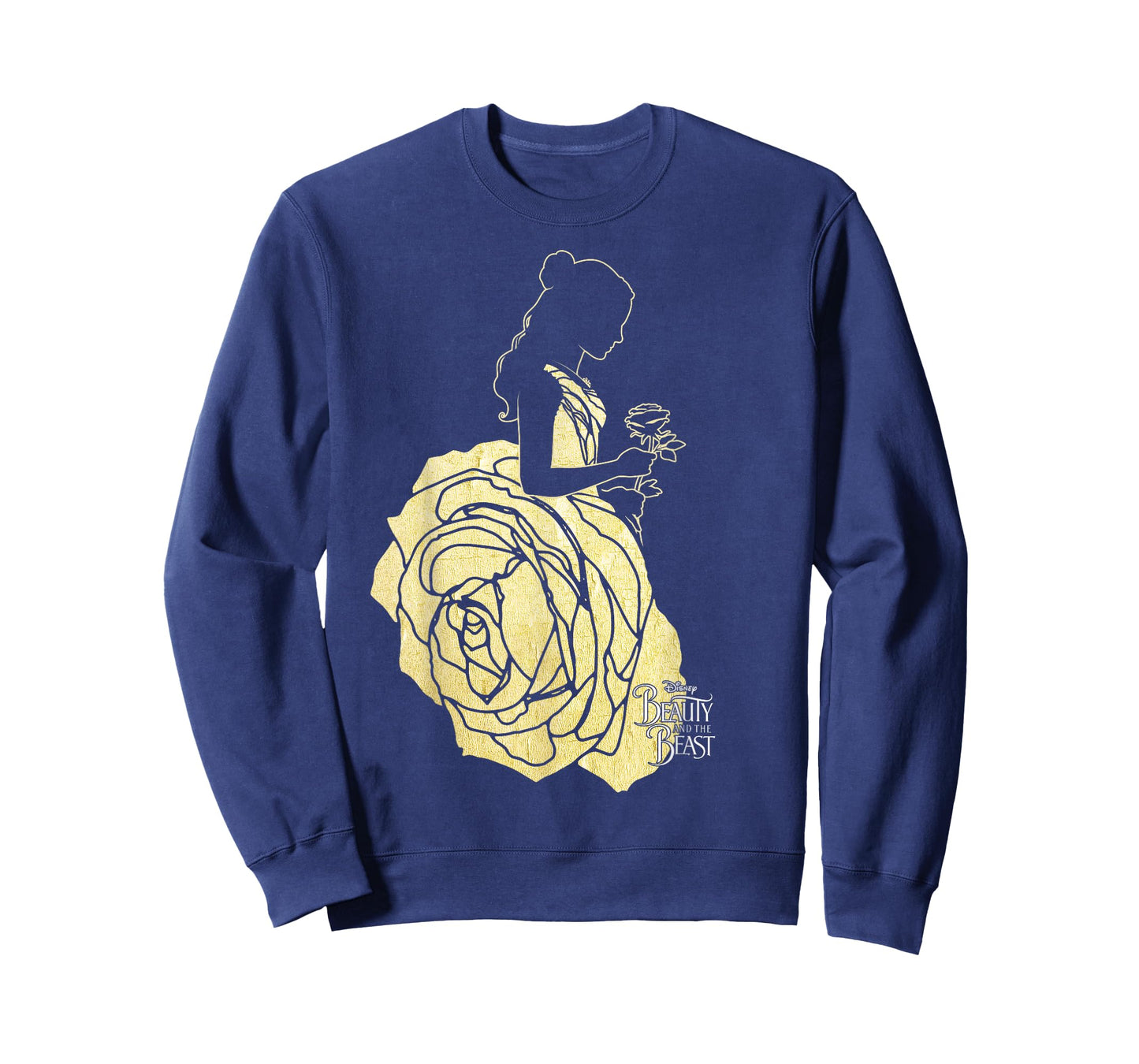 Disney Beauty & The Beast Belle Golden Dress Graphic T-Shirt T-Shirt