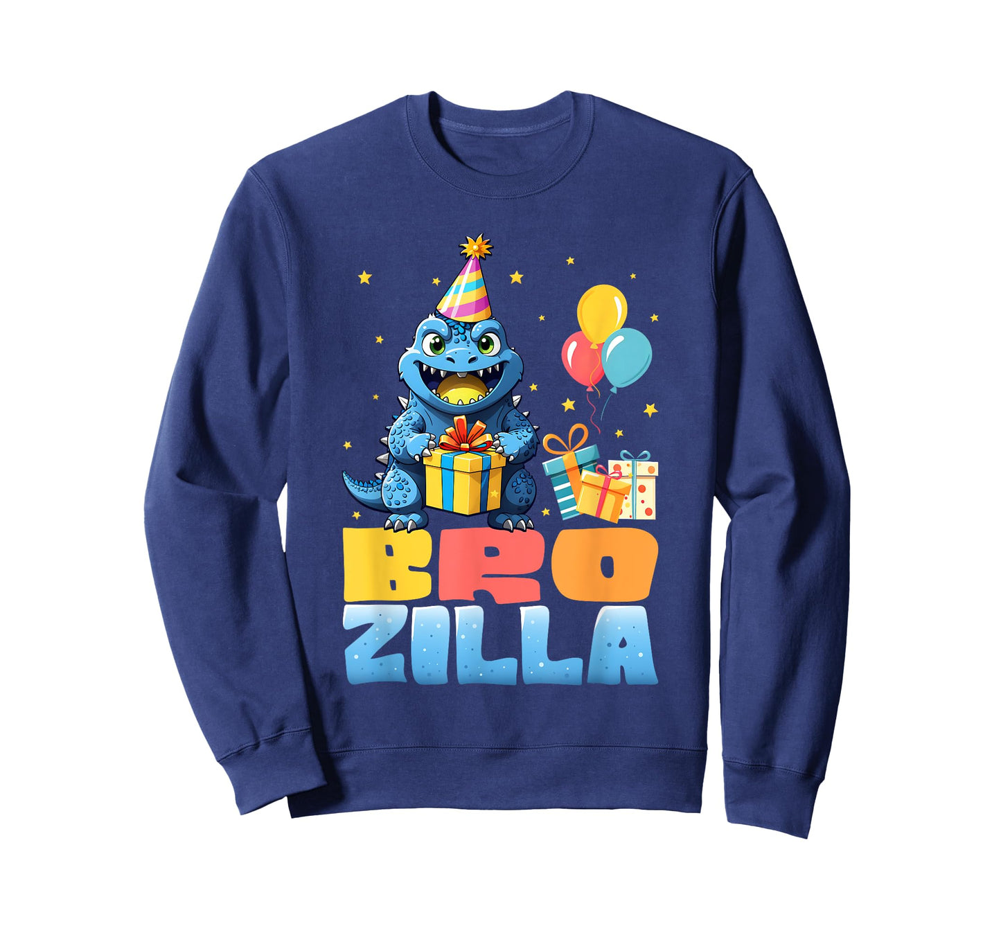 Brozilla Funny Monster Kaiju Family Matching Birthday Boys T-Shirt