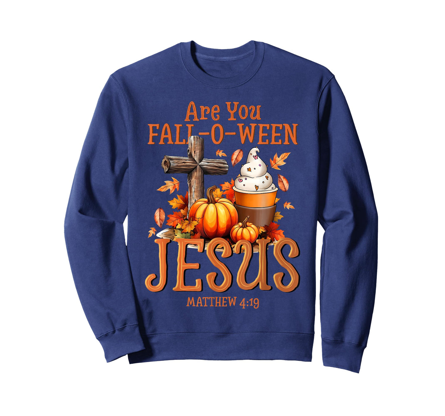 are You Fall-O-Ween Jesus Matthew 4 19 Halloween Christian T-Shirt