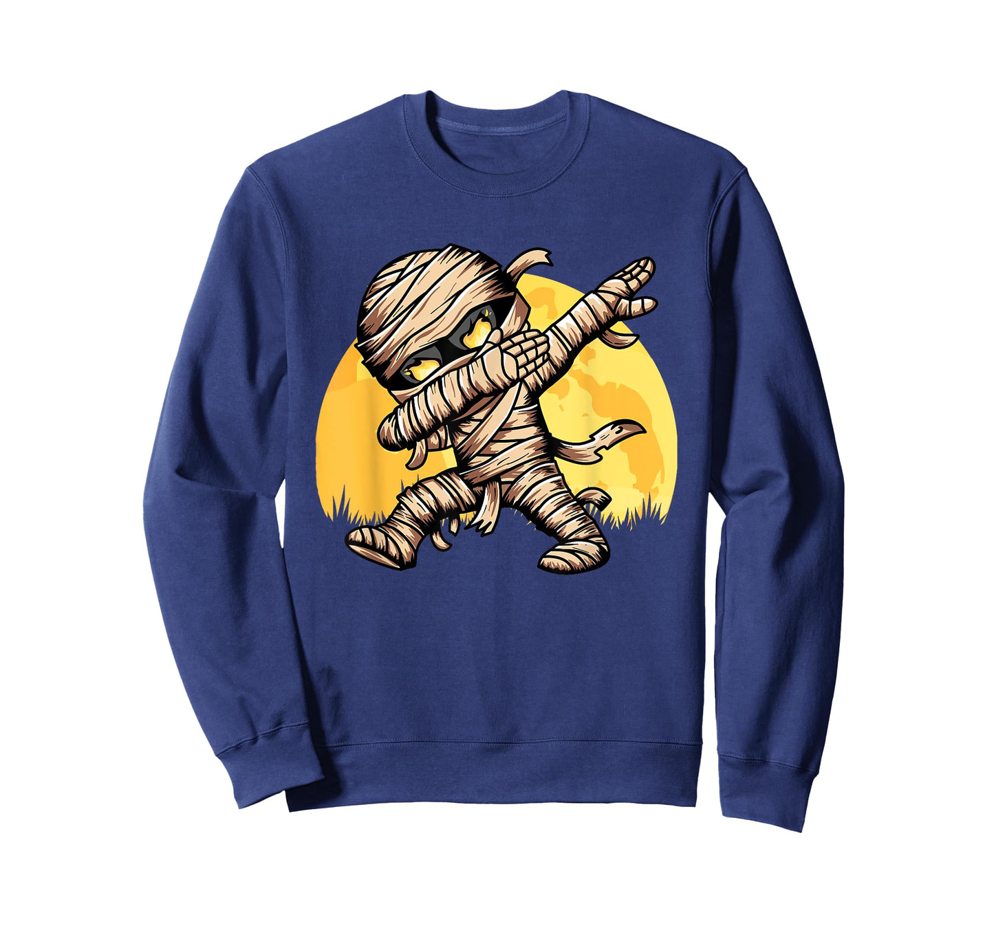 Dabbing Mummy Costume Dab Dancing Men Kids Boys Halloween T-Shirt