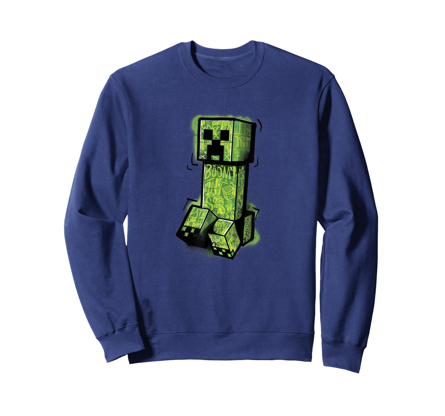 Minecraft Creeper Graffiti Sit T-Shirt